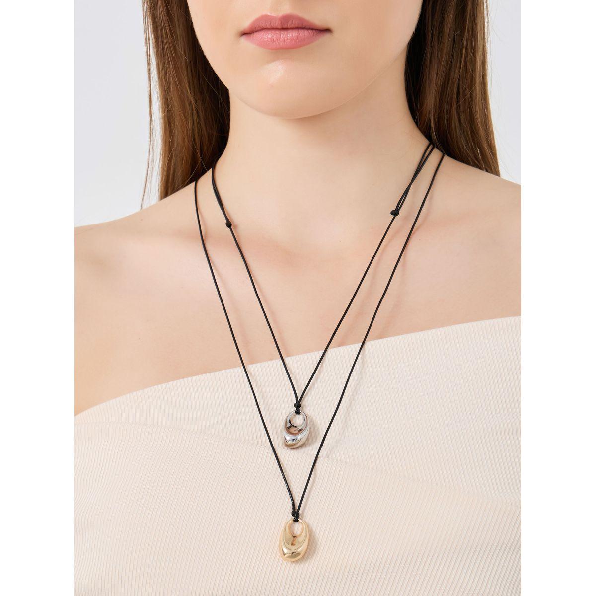 مجموعة من 2 أعقاد سادة كاجوال-women-watchesandjewellery-jewellery-necklacesandpendants-image-1