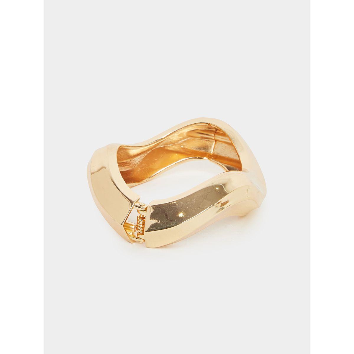 Styli Plain Curved Bangle-women-watchesandjewellery-jewellery-banglesandbracelets-image-3
