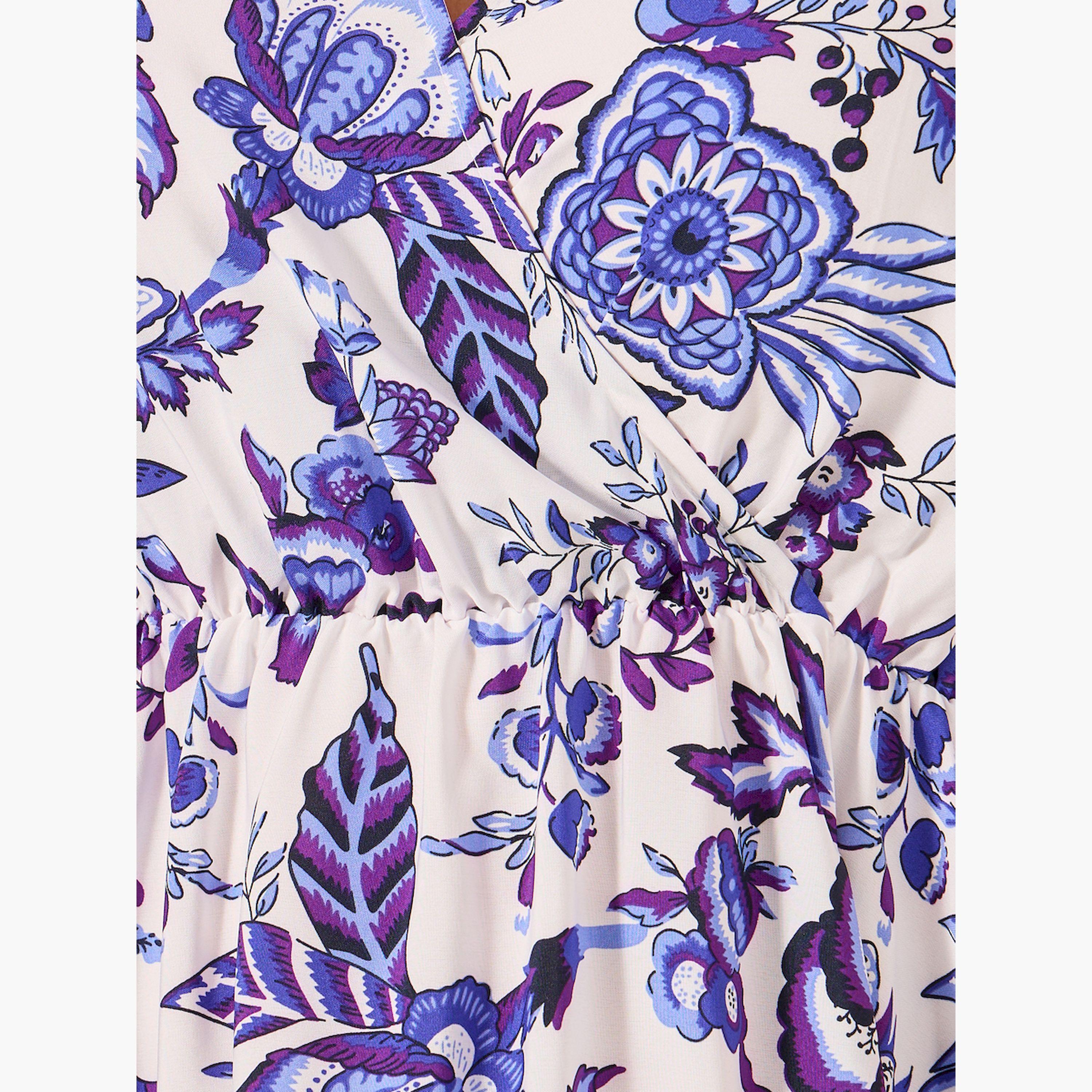 Styli Plus Size All-Over Printed Wrap Look A-Line Midi Dress-women-clothing-dresses-image-4