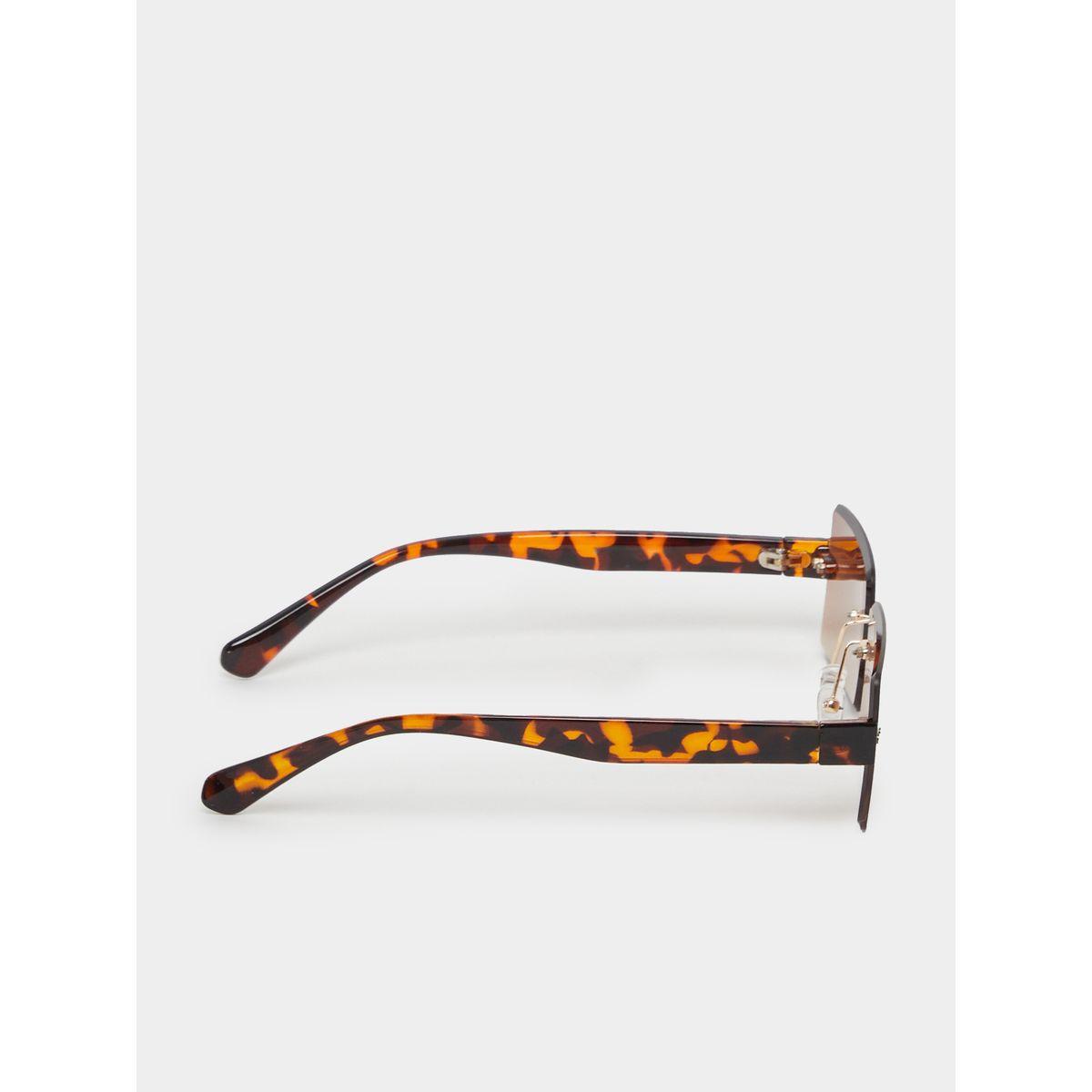 Styli Gradient Lens Frameless Rectangle Sunglasses-women-sunglasses-image-3