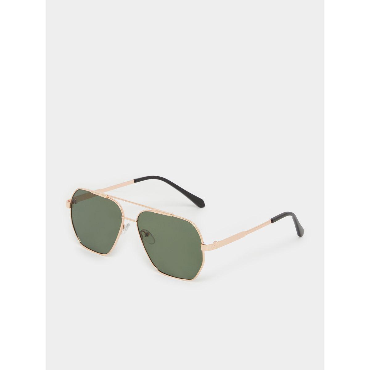 Styli Solid Lens Rectangle Sunglasses-women-sunglasses-image-1