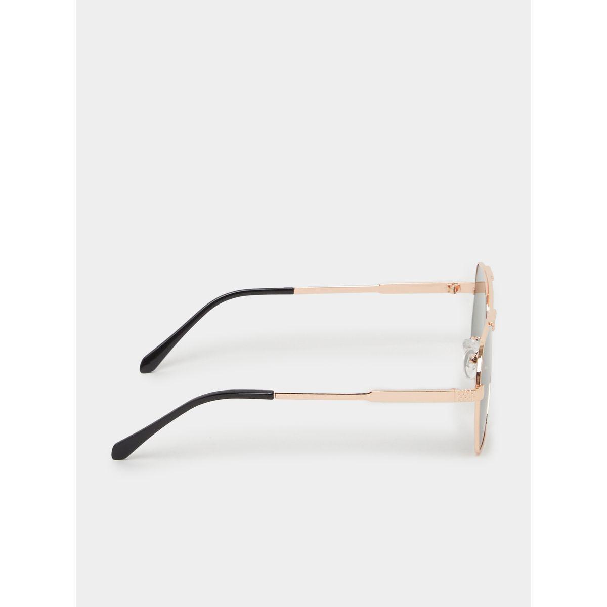 Styli Solid Lens Rectangle Sunglasses-women-sunglasses-image-3