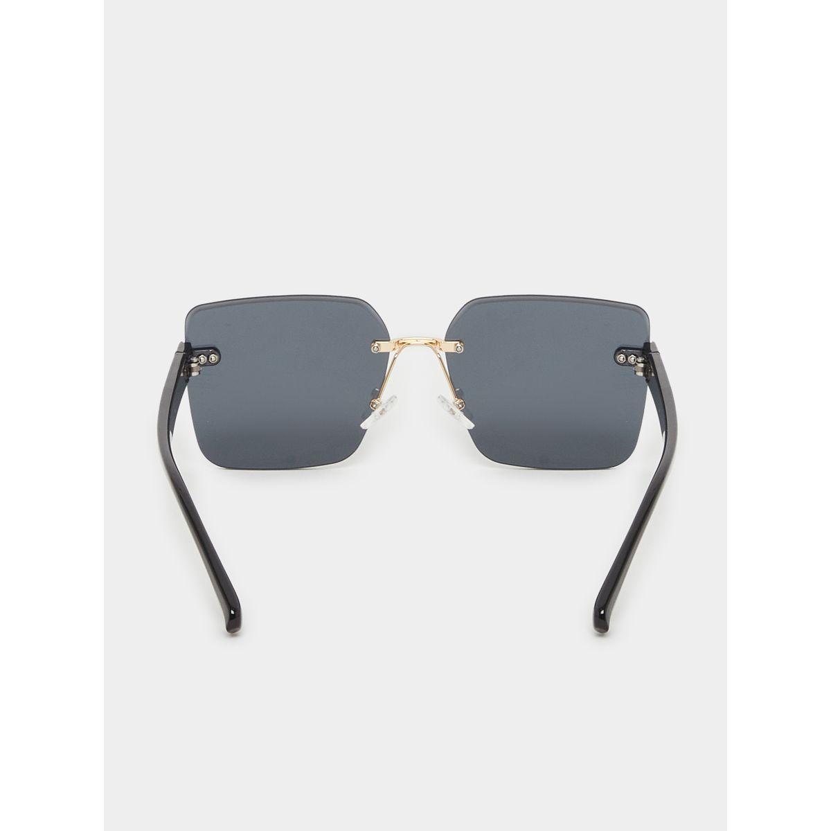 Styli Adjustable Nose Pads Frameless Square Sunglasses-women-sunglasses-image-4