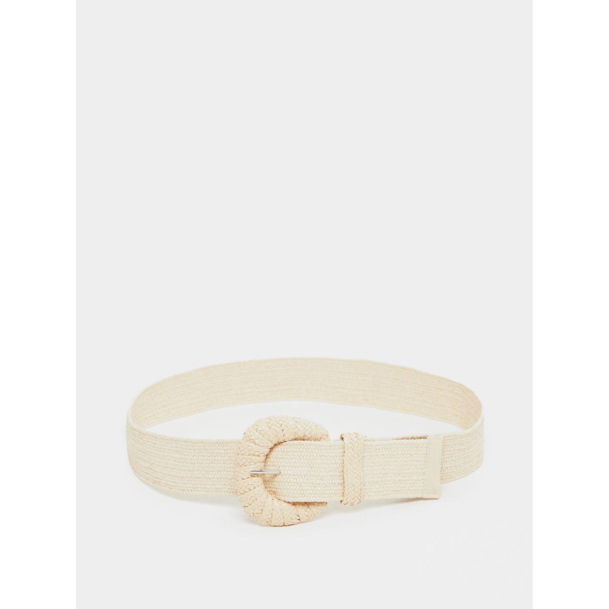 Styli Beige Jute Solid Belt-women-clothingaccessories-belts-image-2