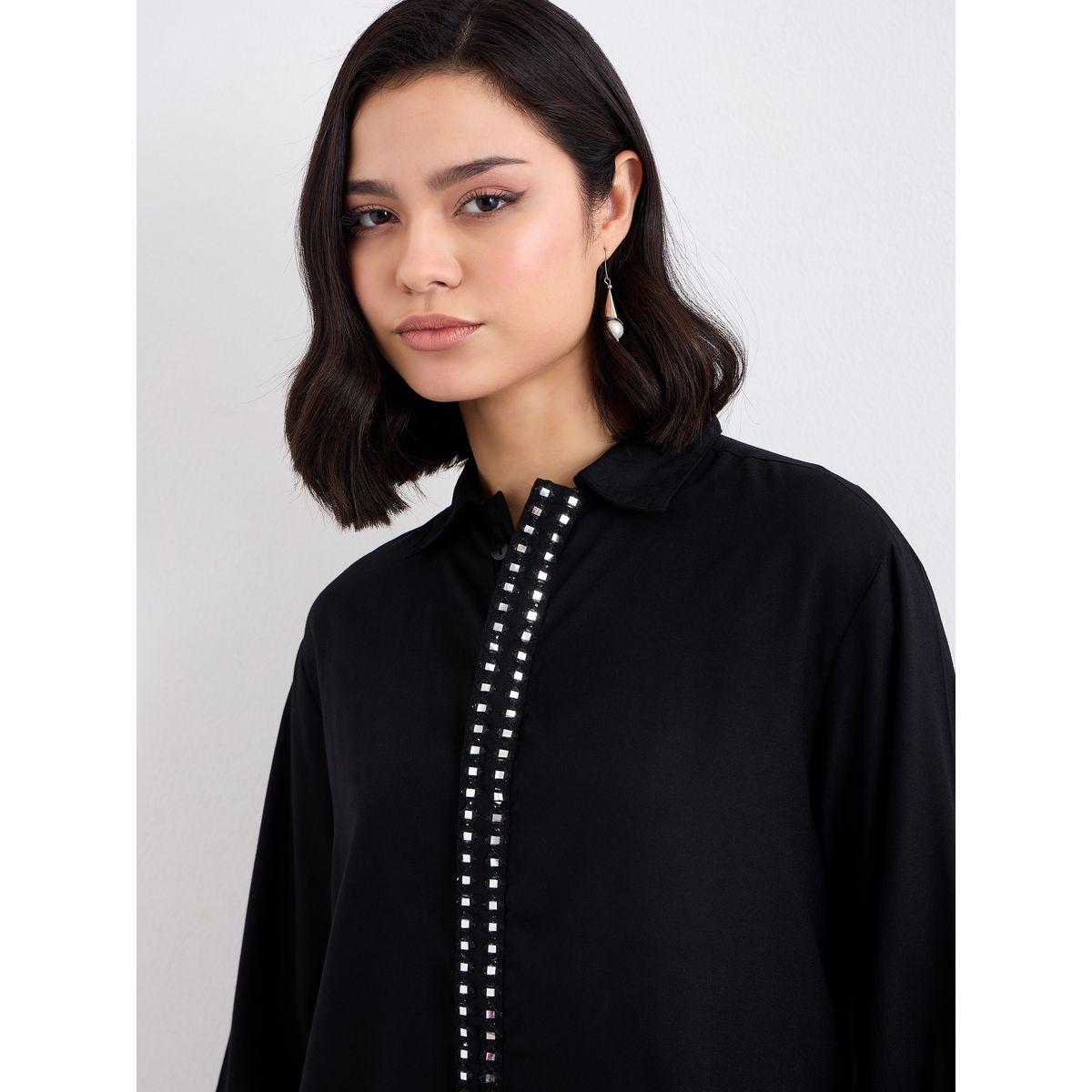 طقم منسق من بنطال وبلوزة طويلة-women-clothing-coordsets-image-3