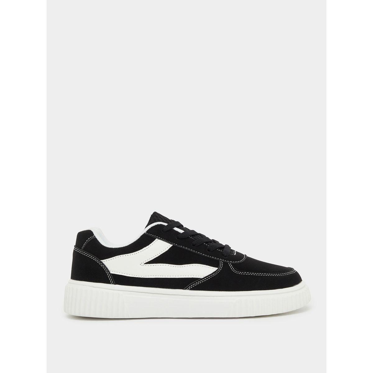 Styli Color Block Platform Sole Skateboard Sneakers-men-shoes-sneakers-image-1