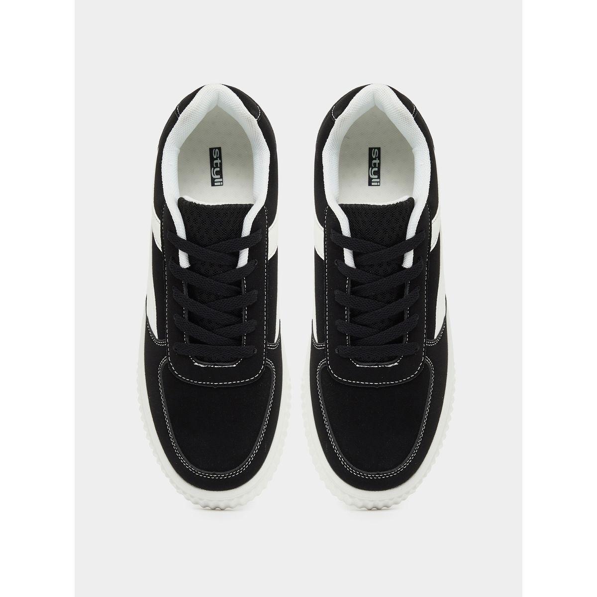 Styli Color Block Platform Sole Skateboard Sneakers-men-shoes-sneakers-image-5