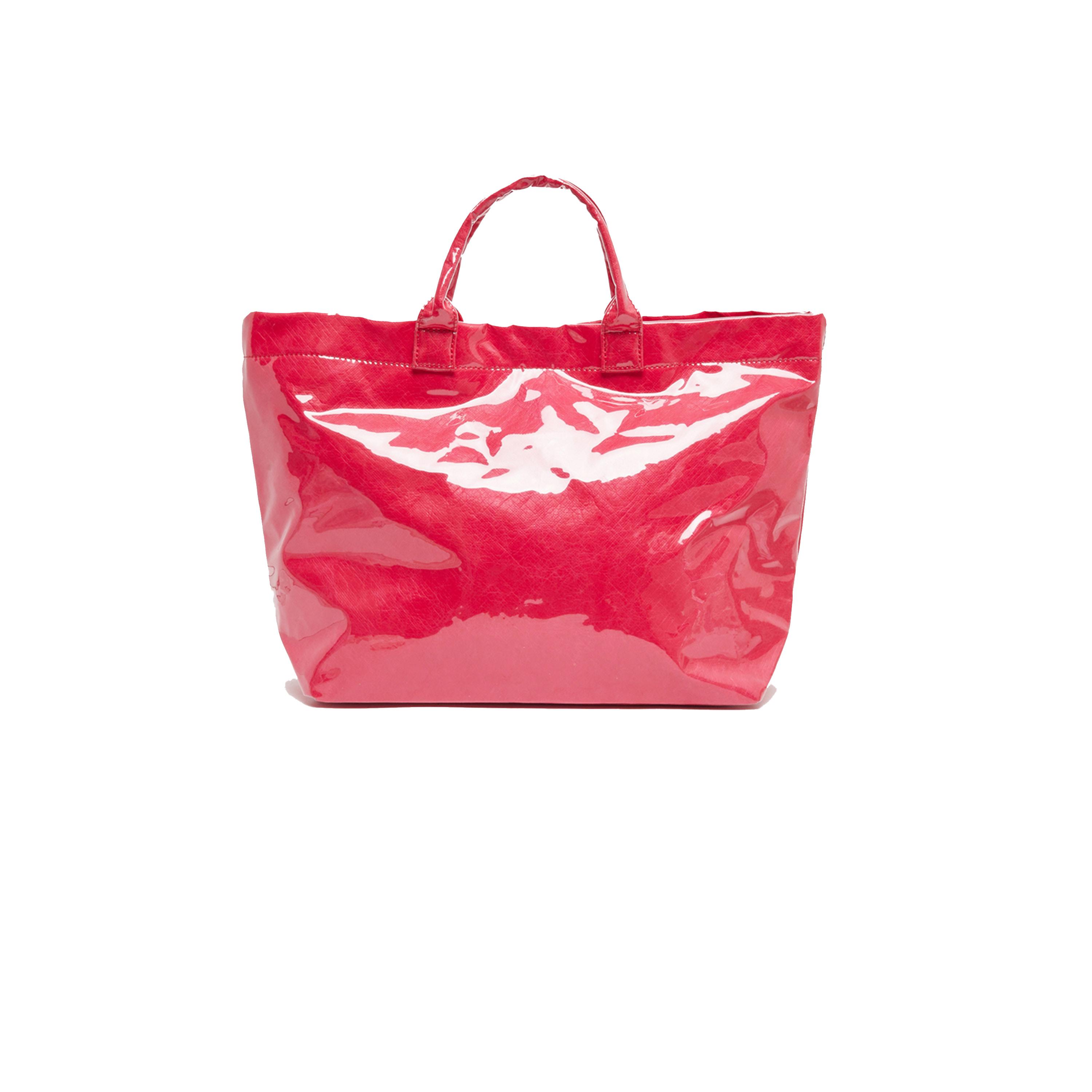 Styli Red Glossy Tote Bag-women-bagsandwallets-handbags-image-2