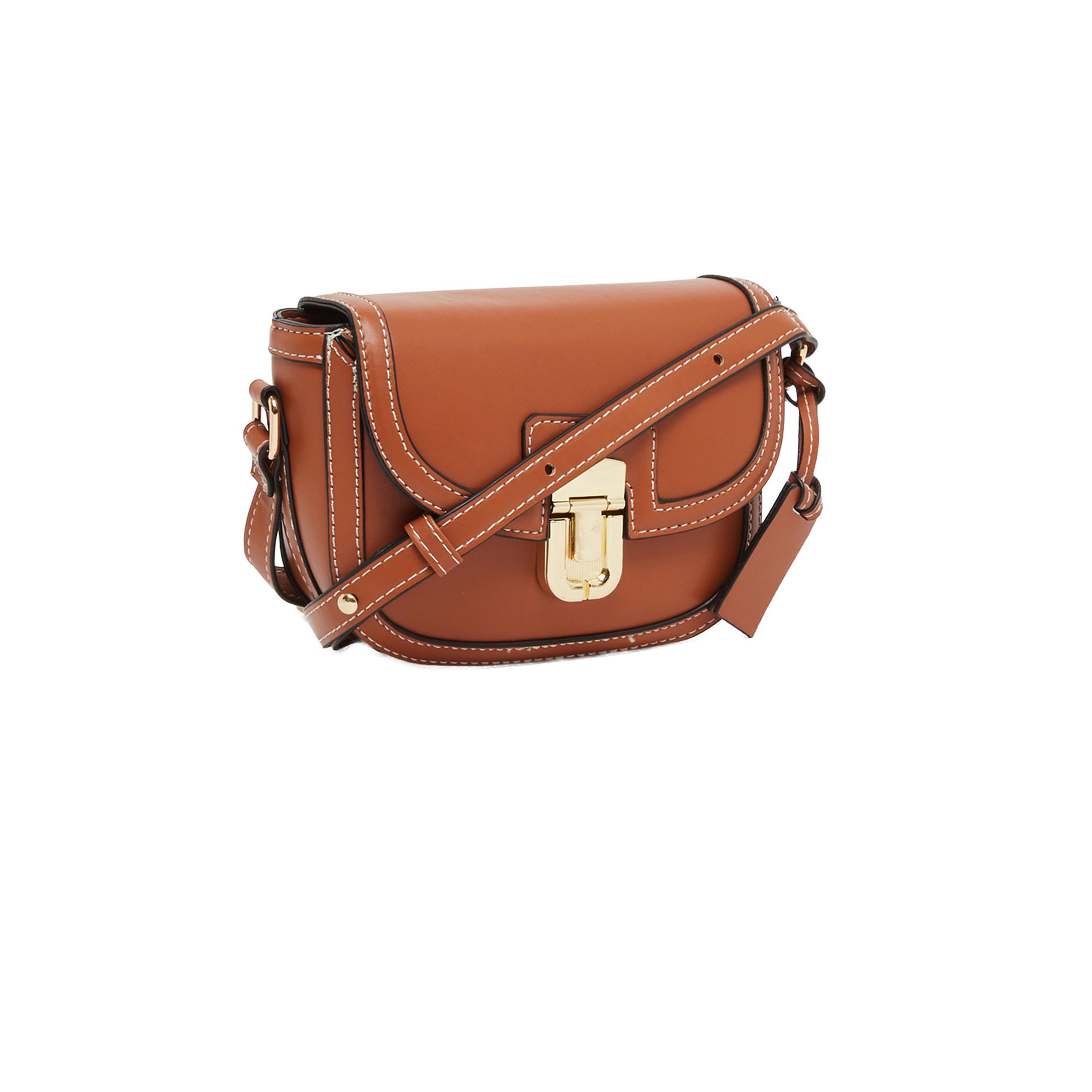 ستايلي - حقيبة كتف باغيت - بني-women-bagsandwallets-handbags-image-1