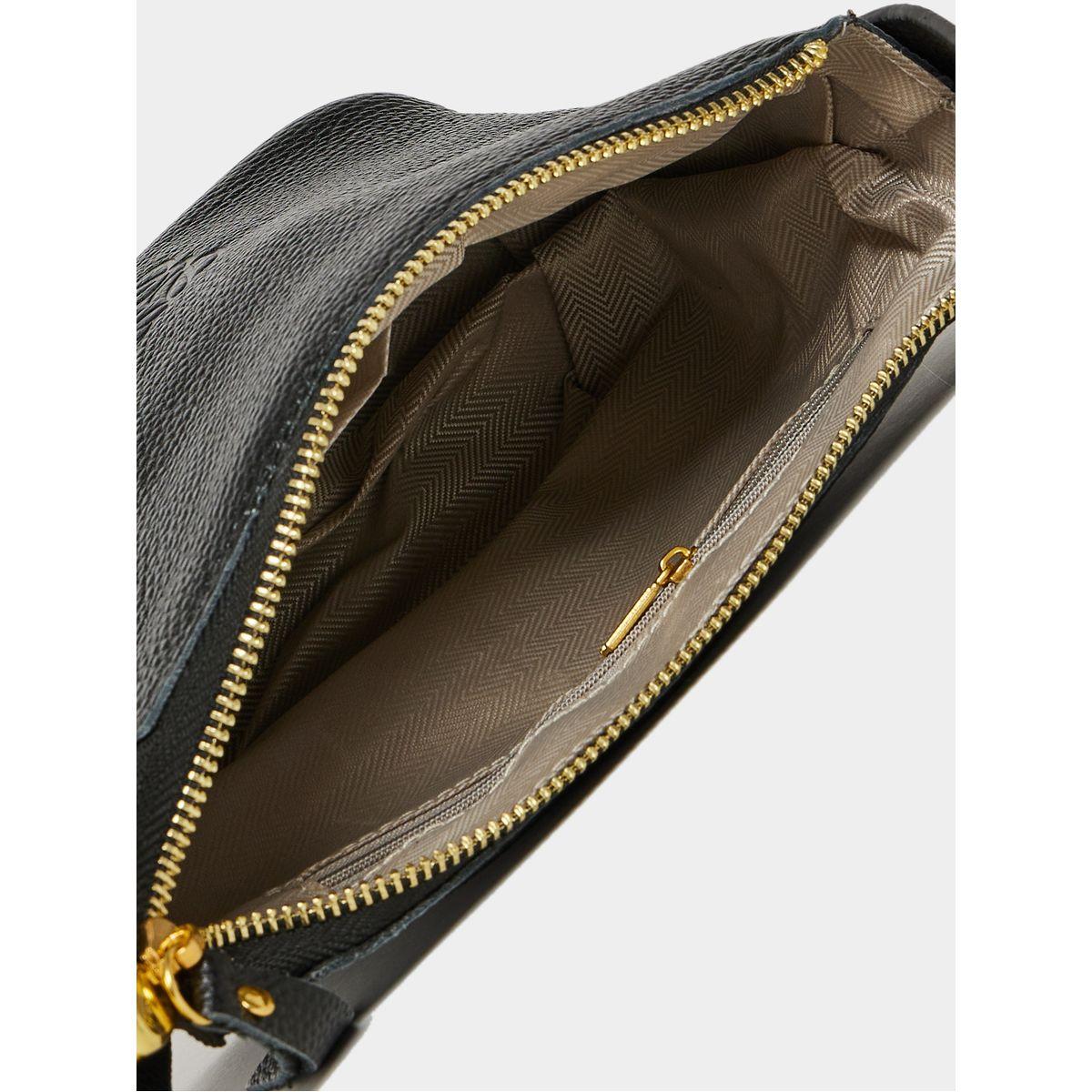 Styli Textured Crossbody Bag with Adjustable Strap-women-bagsandwallets-handbags-image-4