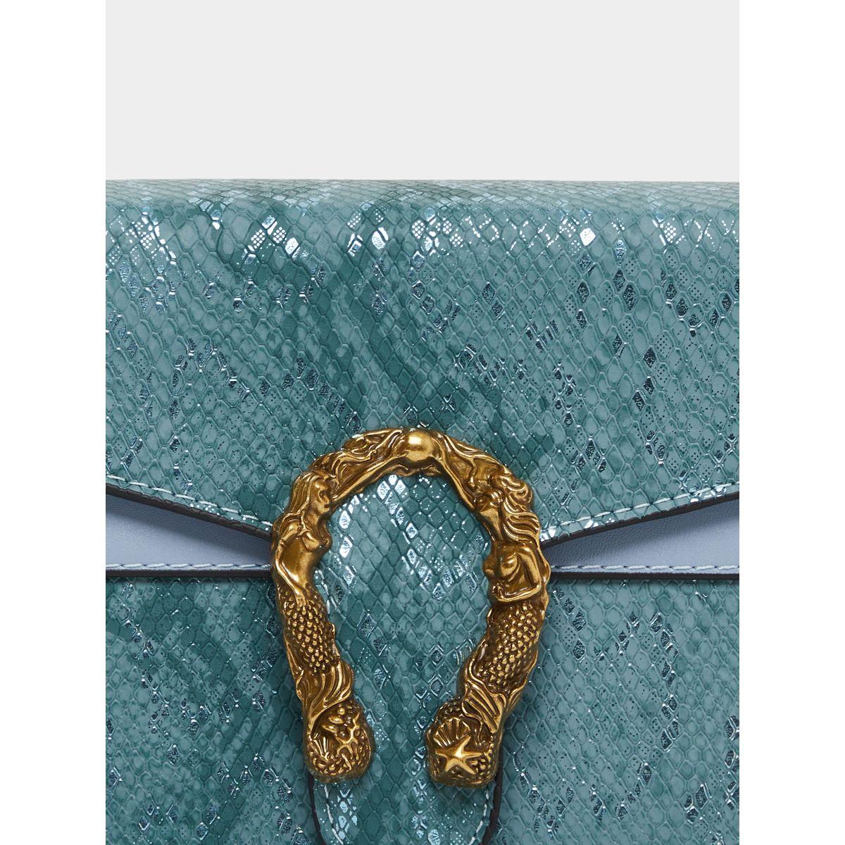 Styli Textured Shoulder Bag with Chain Strap-women-bagsandwallets-handbags-image-3