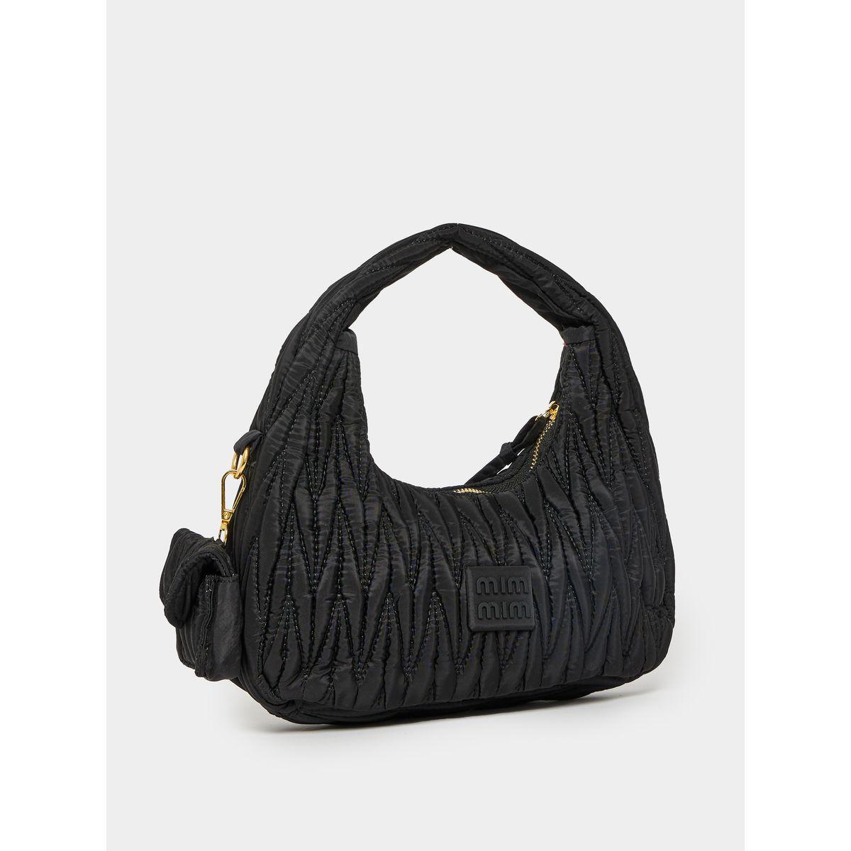 شنطة هوبو بتفاصيل بارزة الملمس وسحَّاب غلق-women-bagsandwallets-handbags-image-1