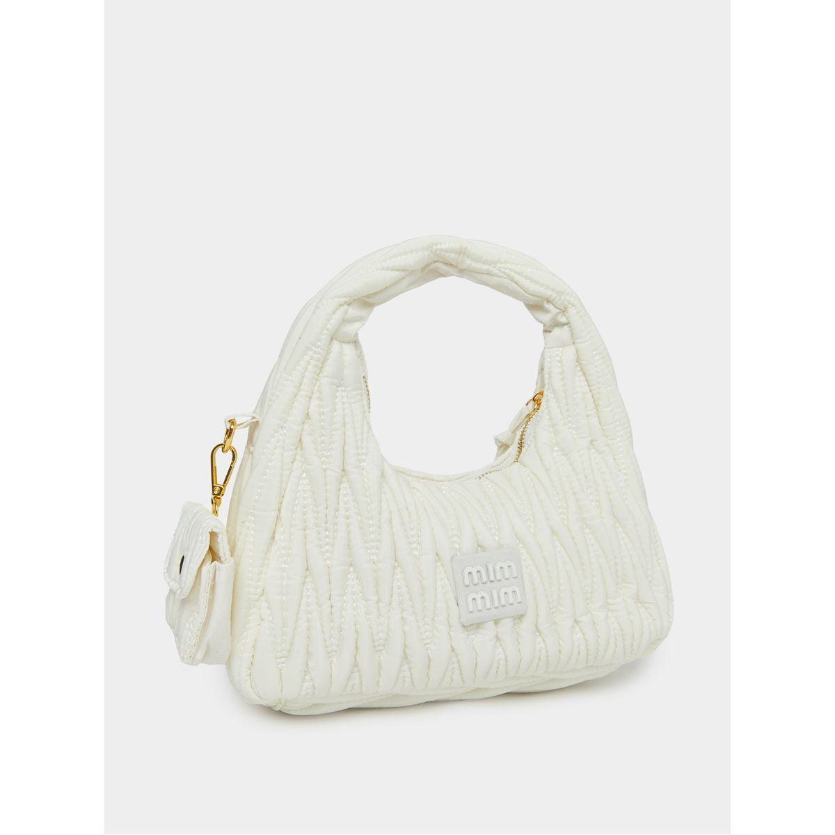 Styli Quilted Hobo Bag with Zip Closure-women-bagsandwallets-handbags-image-1
