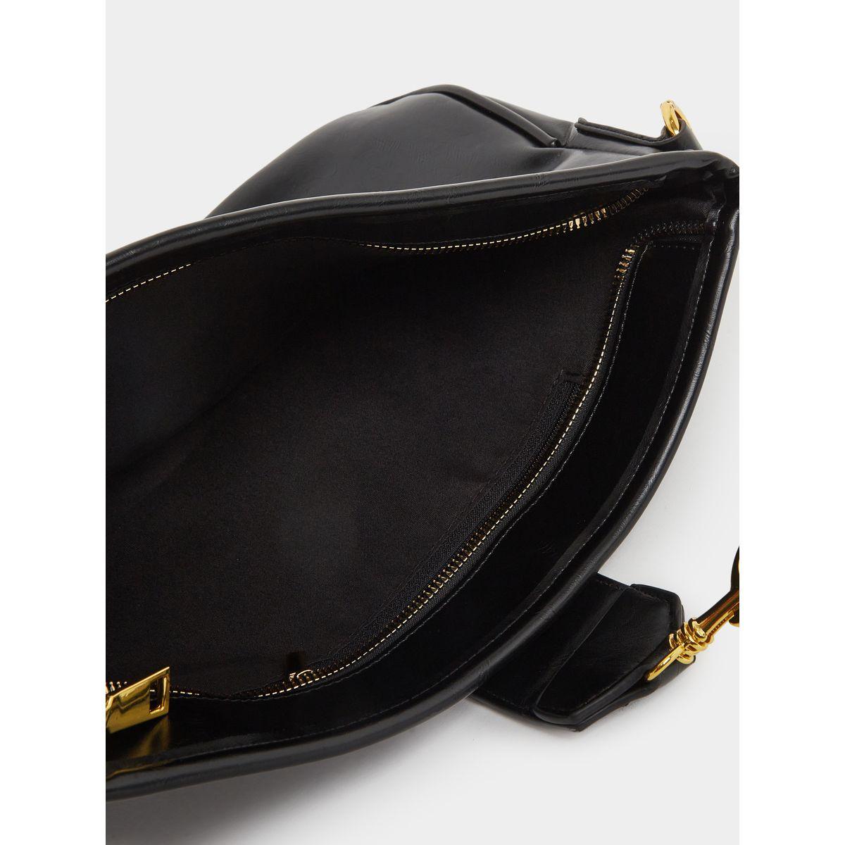 Styli Solid Handbag with Adjustable Strap-women-bagsandwallets-handbags-image-4