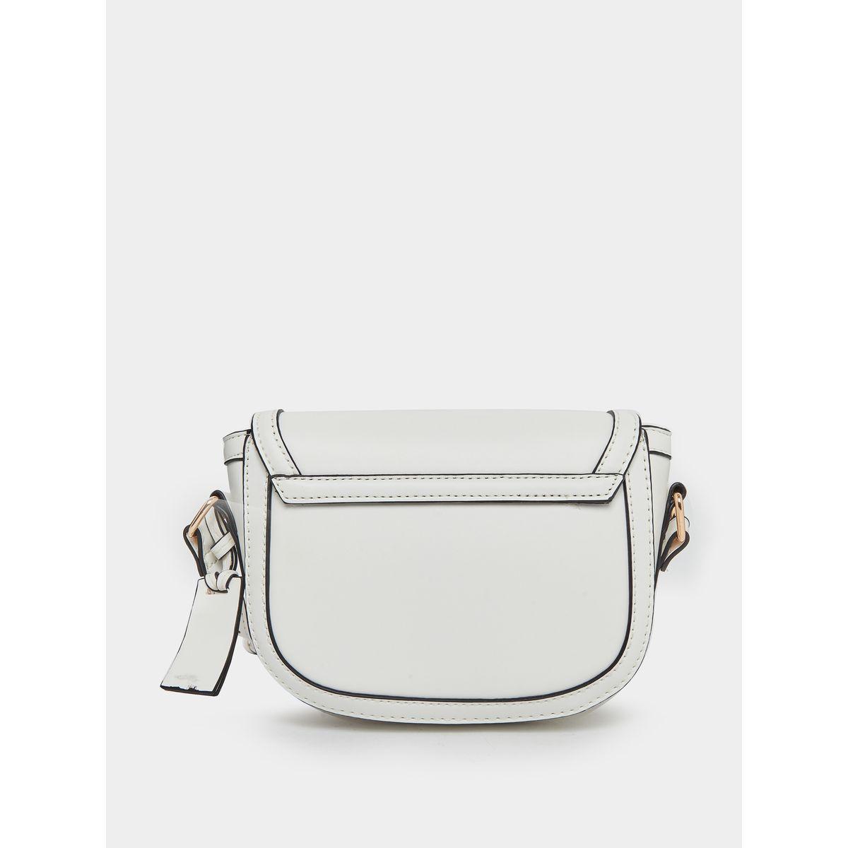 Styli Solid Crossbody Bag with Adjustable Strap-women-bagsandwallets-handbags-image-2