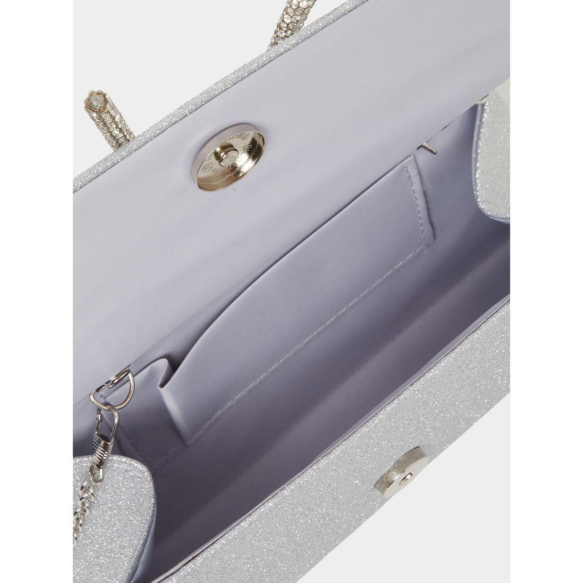 شنطة كلاتش بربطة ريبون وحزام قابل للفصل-women-bagsandwallets-handbags-image-4