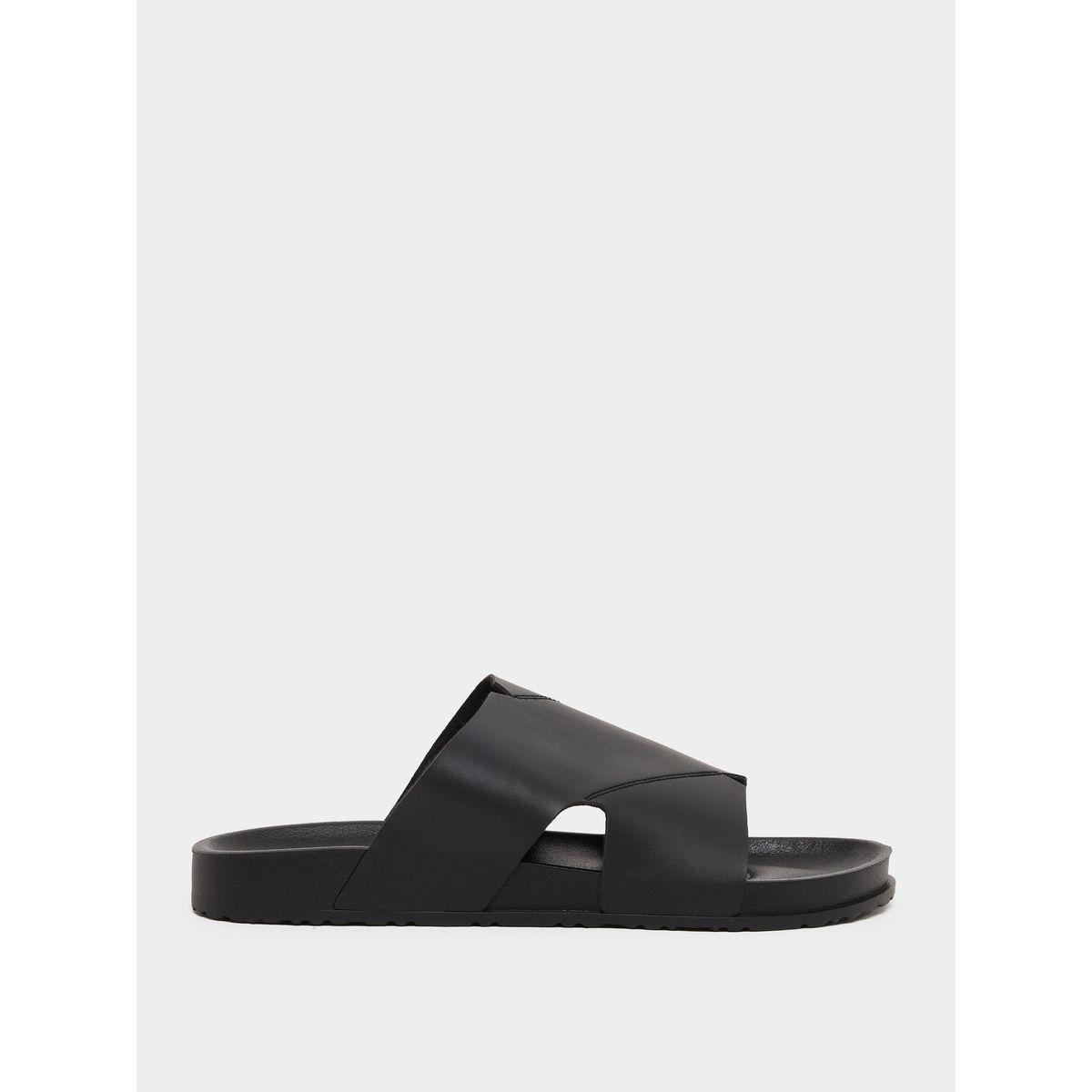 Styli Cut Out Thick Band Slip on Sandals-men-shoes-flipflopsandslides-image-2