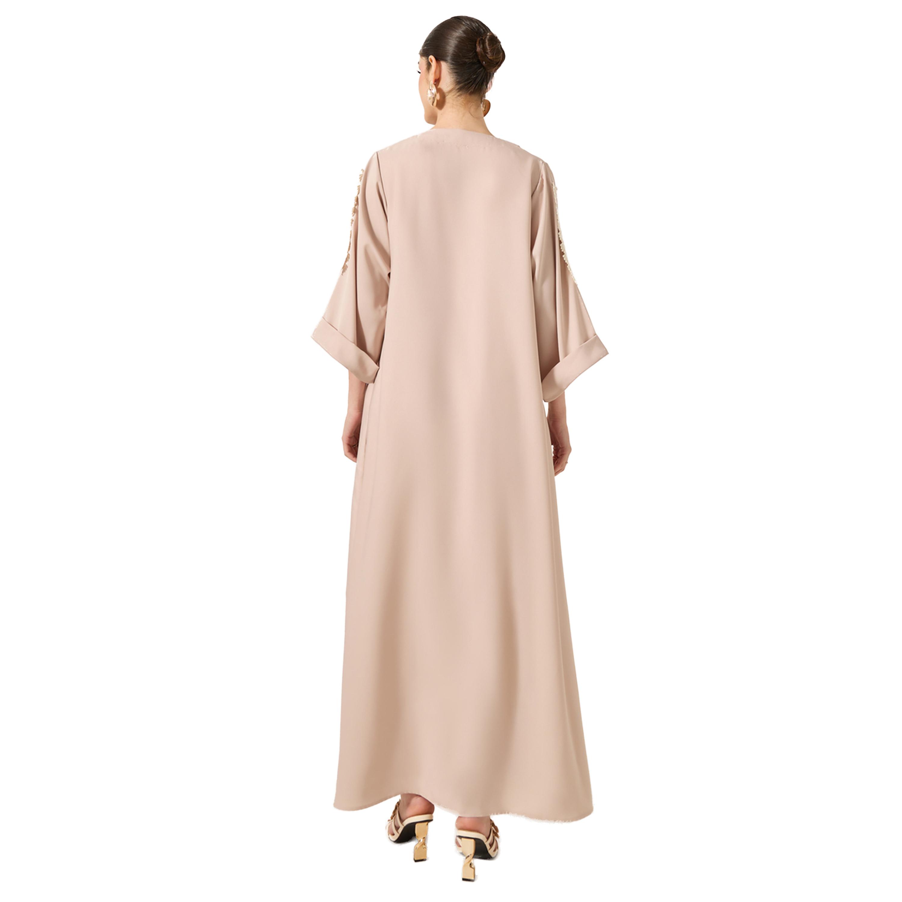 أميرة x ستايلي جلابية بتفاصيل مُطرّزة ودانتيل-women-arabicclothing-jalabiyas-image-5