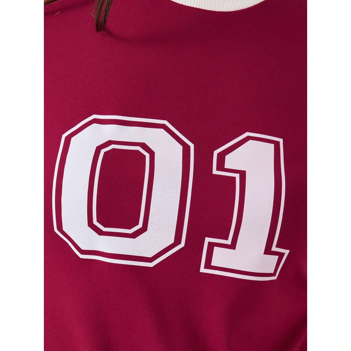 Styli Varsity Print Short Sleeve Cropped Fitted T-Shirt-women-clothing-tshirts-image-3