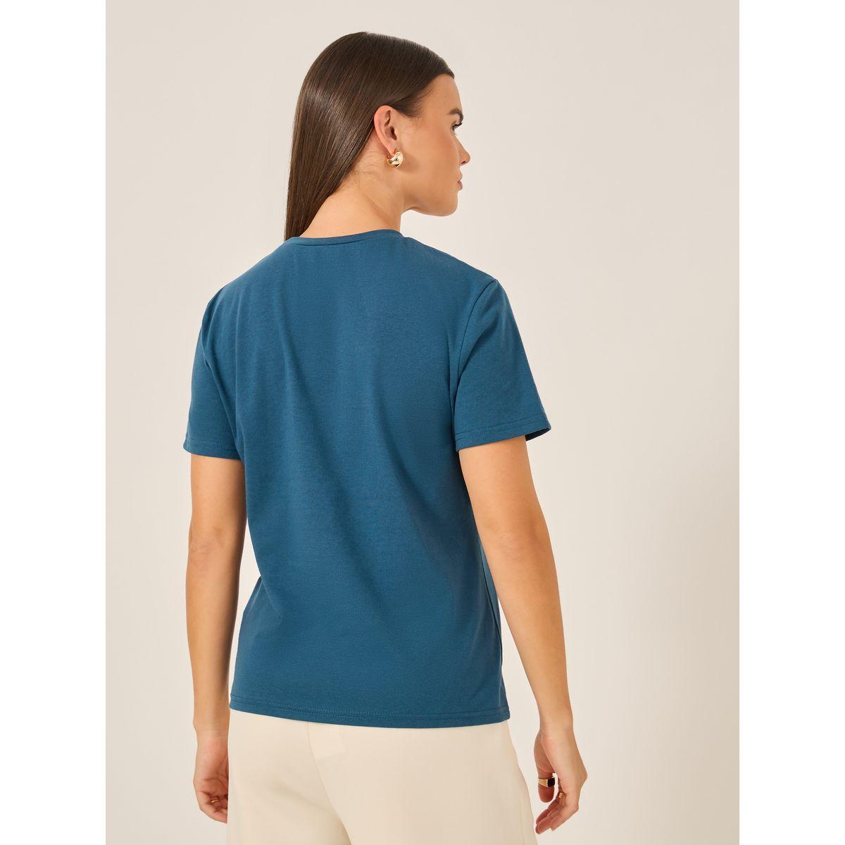 Styli 3D Embroidered Short Sleeve Regular Fit T-Shirt-women-clothing-tshirts-image-6