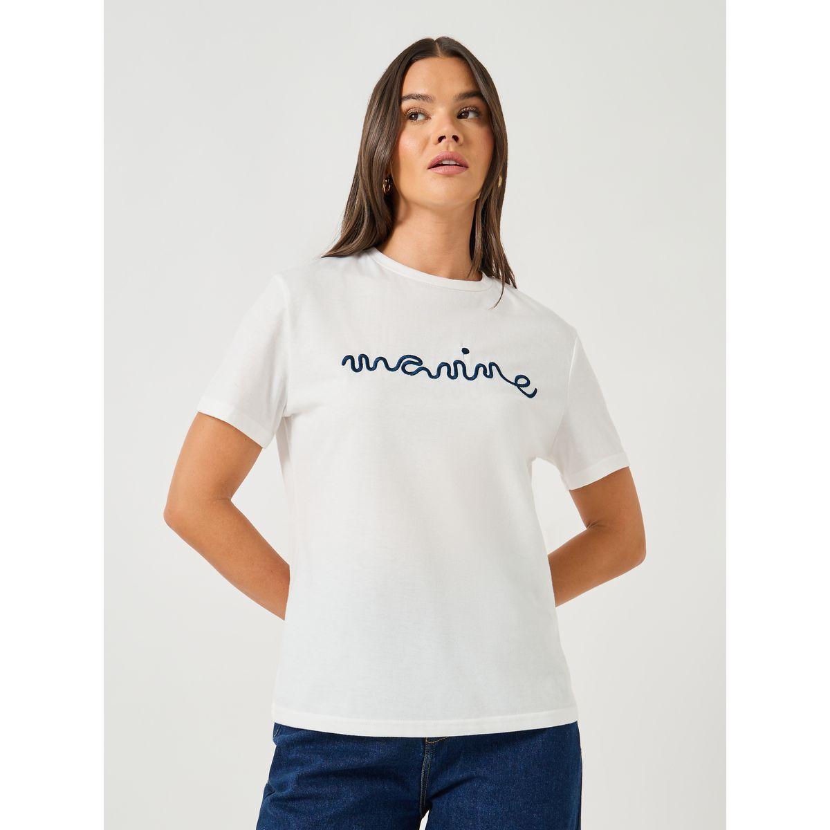 تيشيرت بقصة عادية وأكمام قصيرة-women-clothing-tshirts-image-2