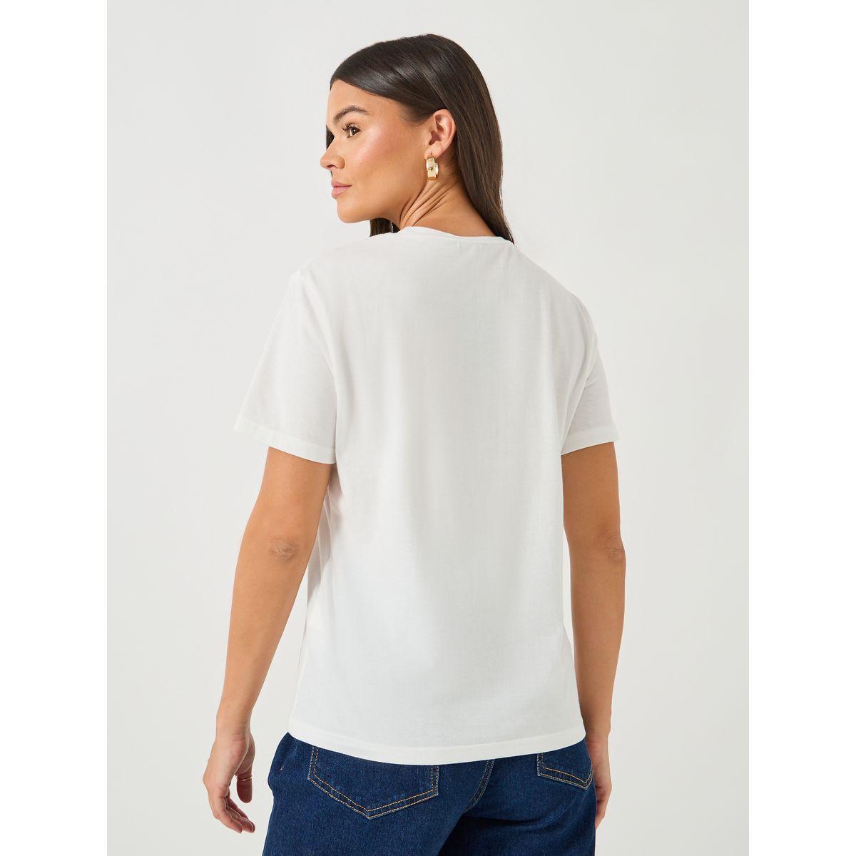 Styli 3D Embroidered Short Sleeve Regular Fit T-Shirt-women-clothing-tshirts-image-5