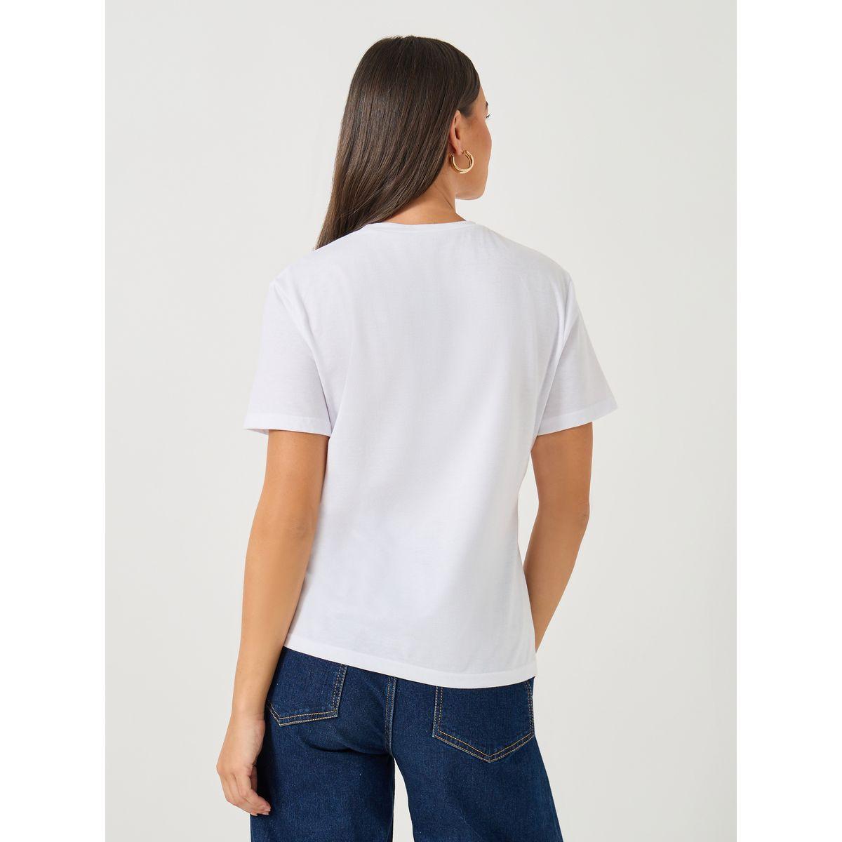 تيشيرت بقصة عادية وأكمام قصيرة-women-clothing-tshirts-image-5