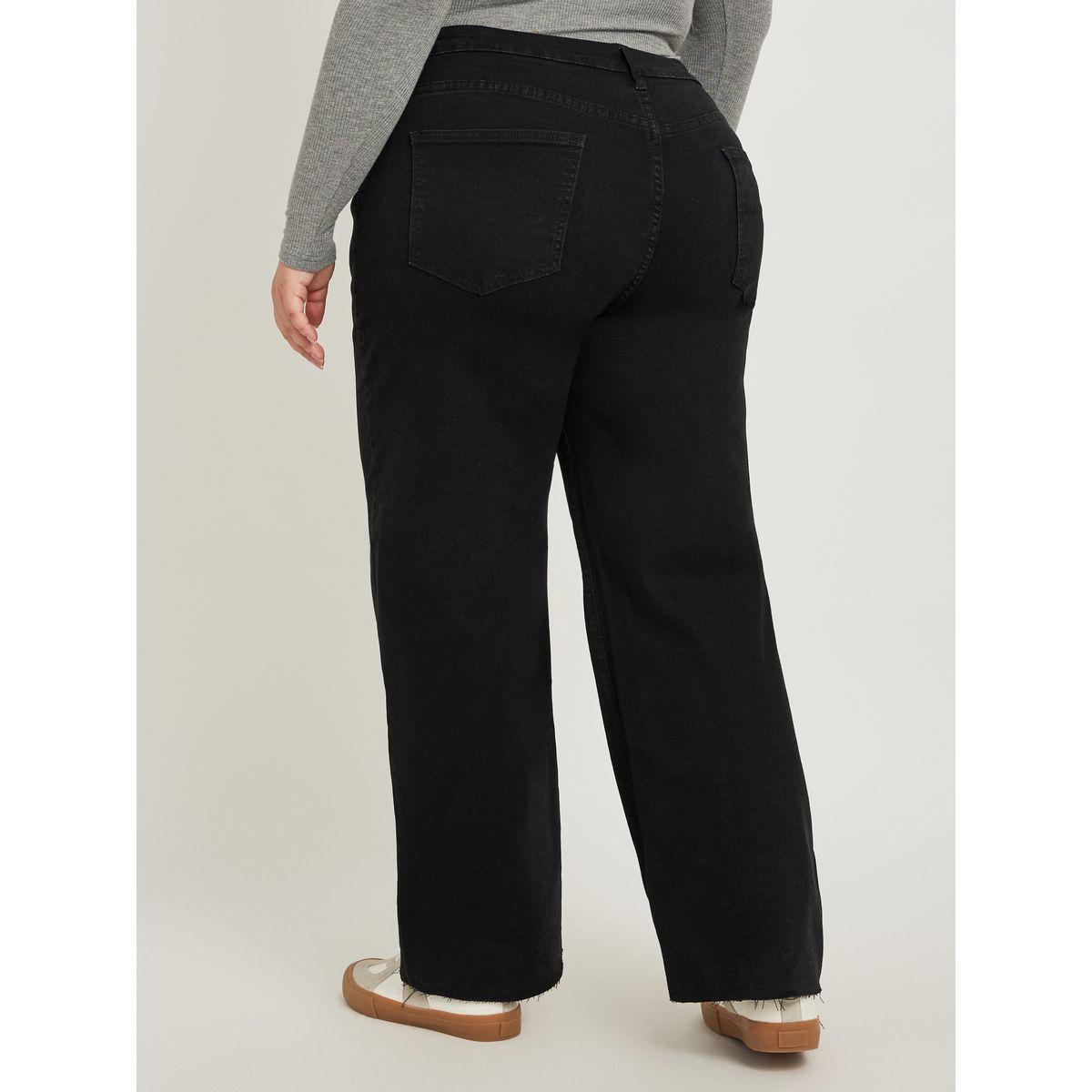 Styli Plus Size High Rise Rivet Detail Straight Fit Jeans-women-clothing-bottoms-jeans-image-4