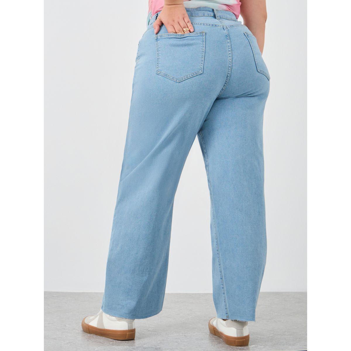 جينز بمقاس كبير وقصة مستقيمة مع خصر عالي-women-clothing-bottoms-jeans-image-4