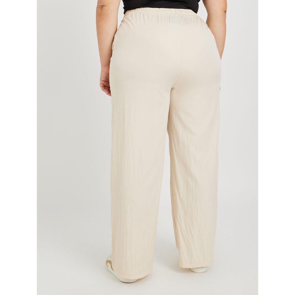 Styli Plus Size Wide Leg Trousers with Drawstring-women-clothing-bottoms-trousers-image-4