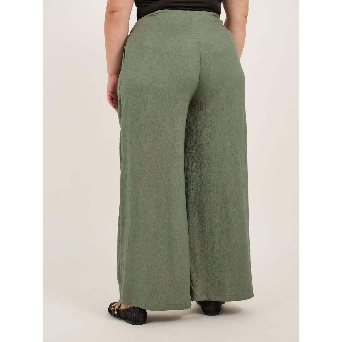 بنطال بمقاس كبير وأرجل واسعة-women-clothing-bottoms-trousers-image-4