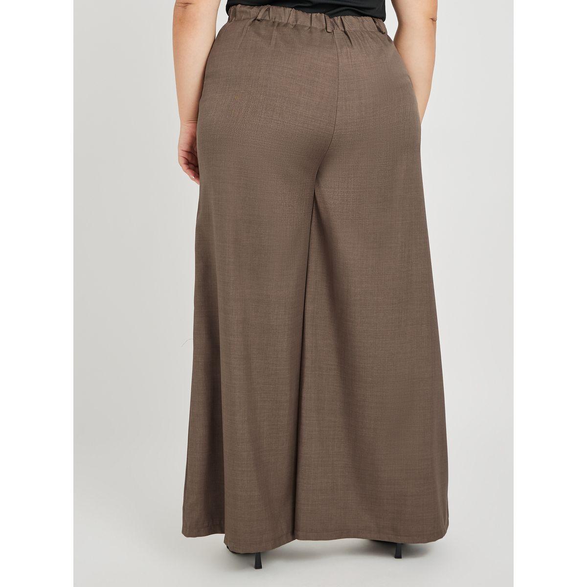 بنطال بمقاس كبير وأرجل واسعة مع خصر عالي-women-clothing-bottoms-trousers-image-4