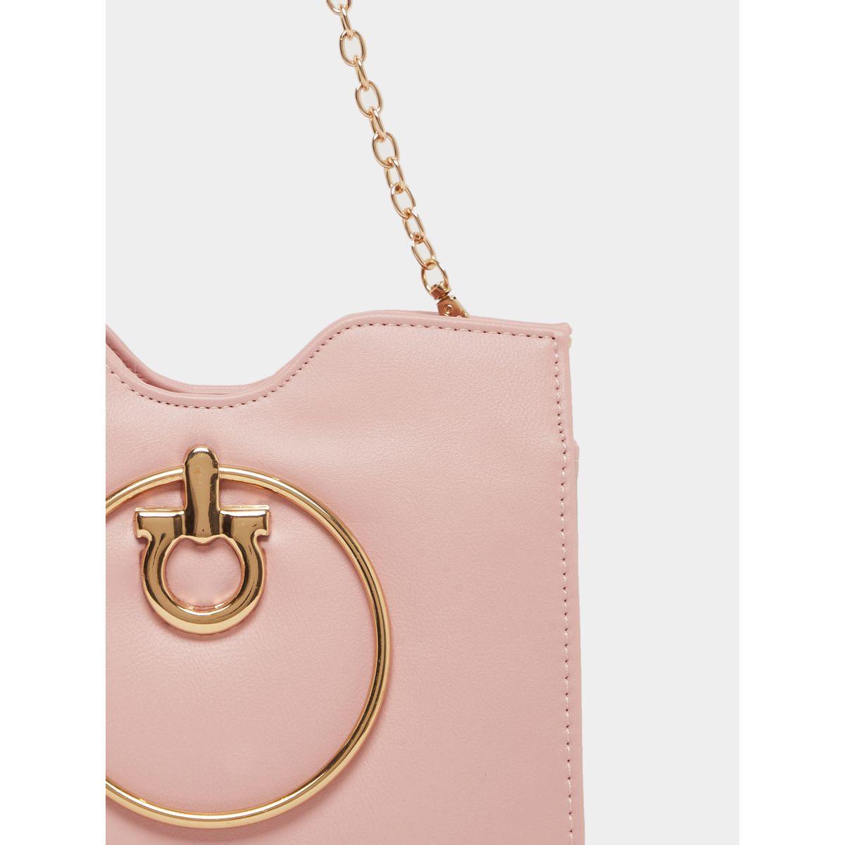 Styli Drop Metal Accent Handbag with Chain Strap-women-bagsandwallets-handbags-image-3