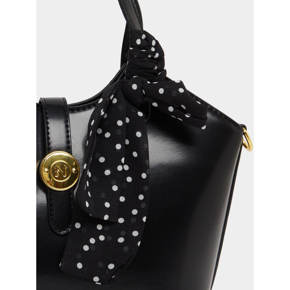 شنطة بشريط ريبون ومقبض يد مزدوج-women-bagsandwallets-handbags-image-3