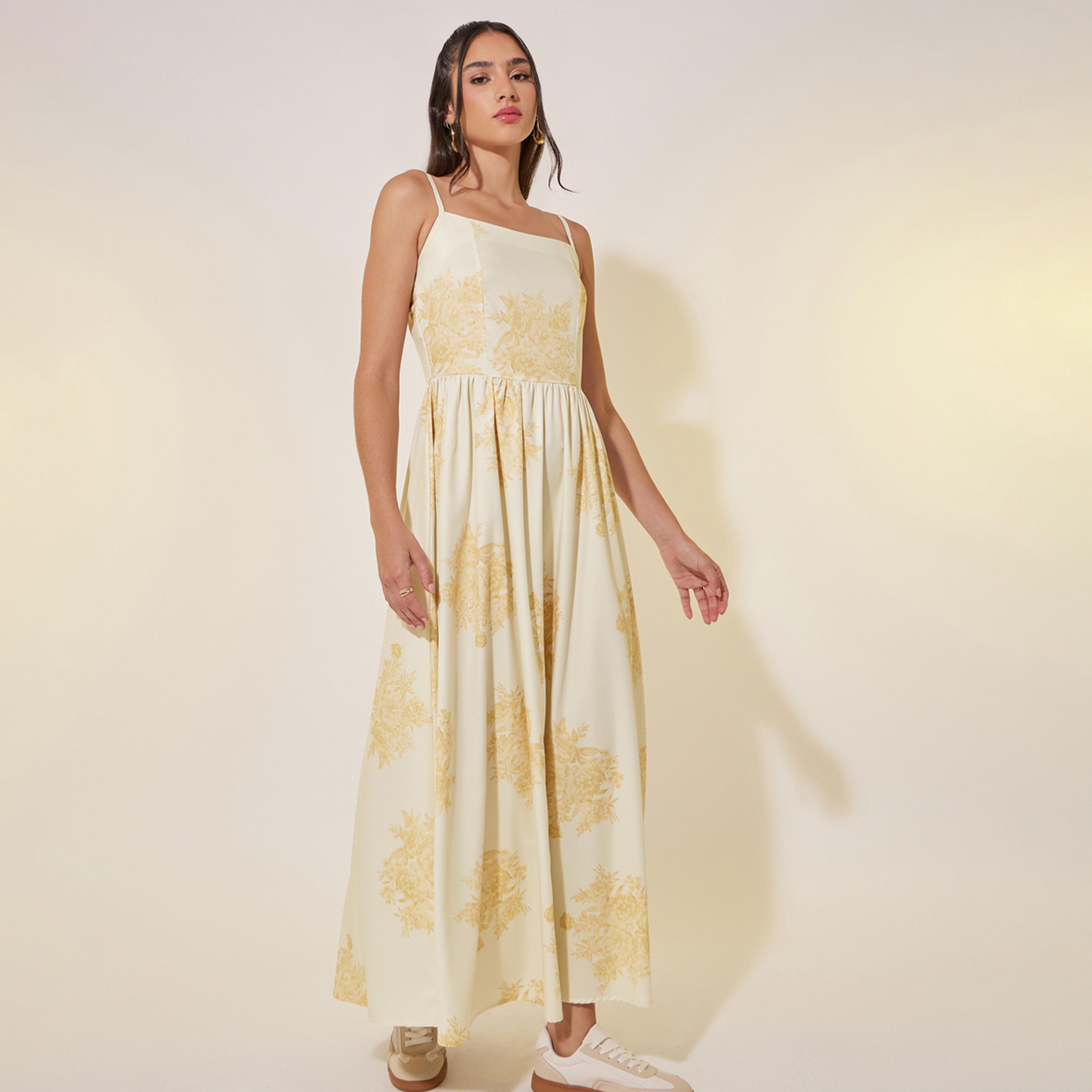 Take Two Floral Print Sleeveless Maxi Dress-women-clothing-dresses-image-2