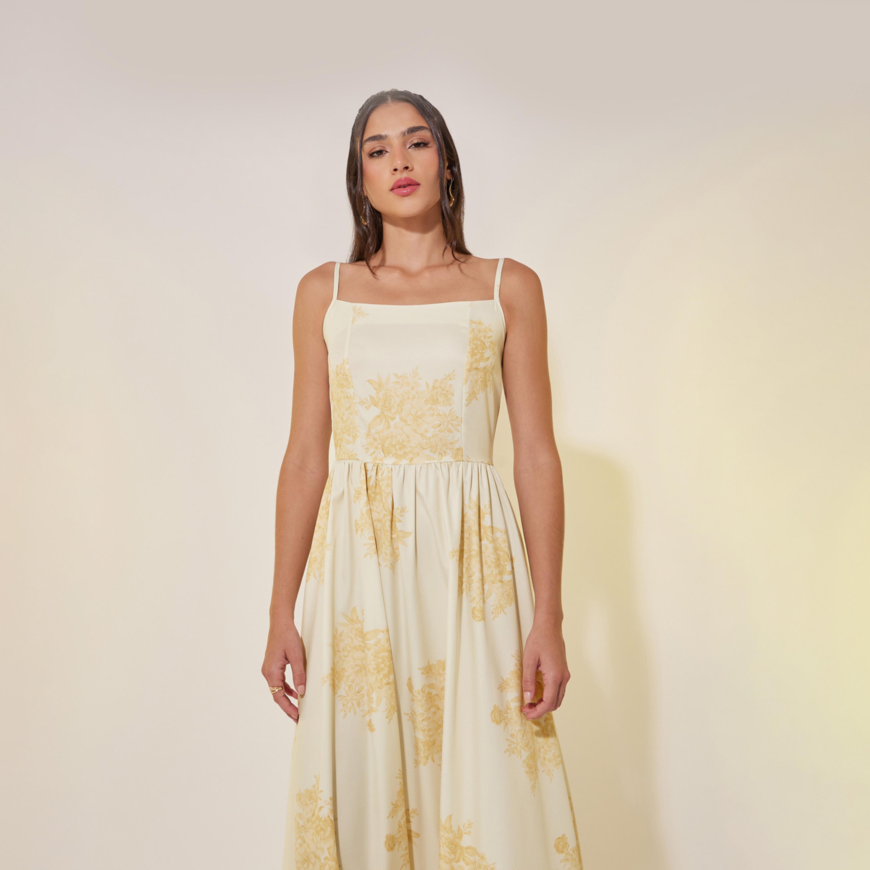 فستان طويل بطبعة زهور بدون أكمام-women-clothing-dresses-image-3