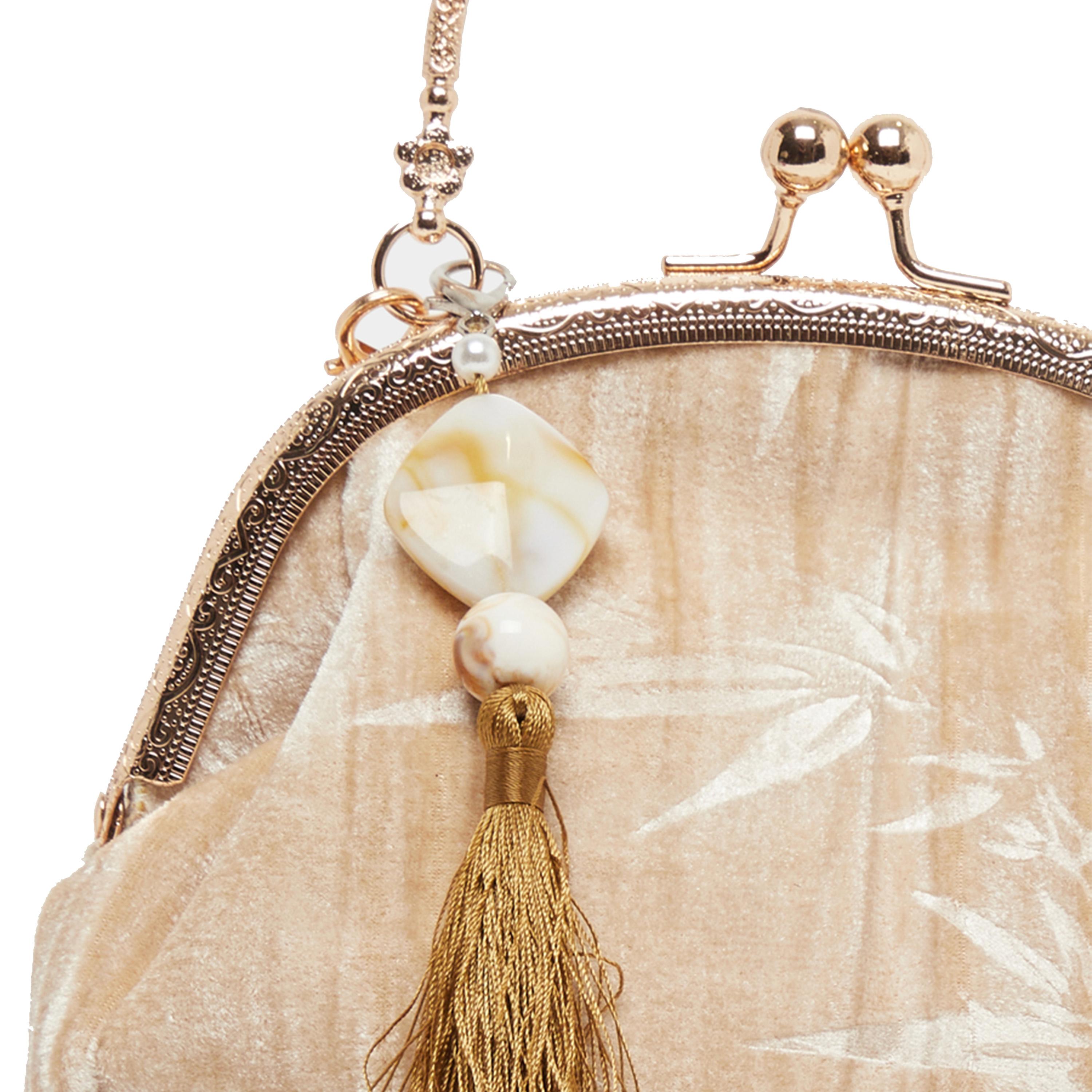 Styli Tasseled Clutch Bag with Chain Strap-women-bagsandwallets-handbags-image-3