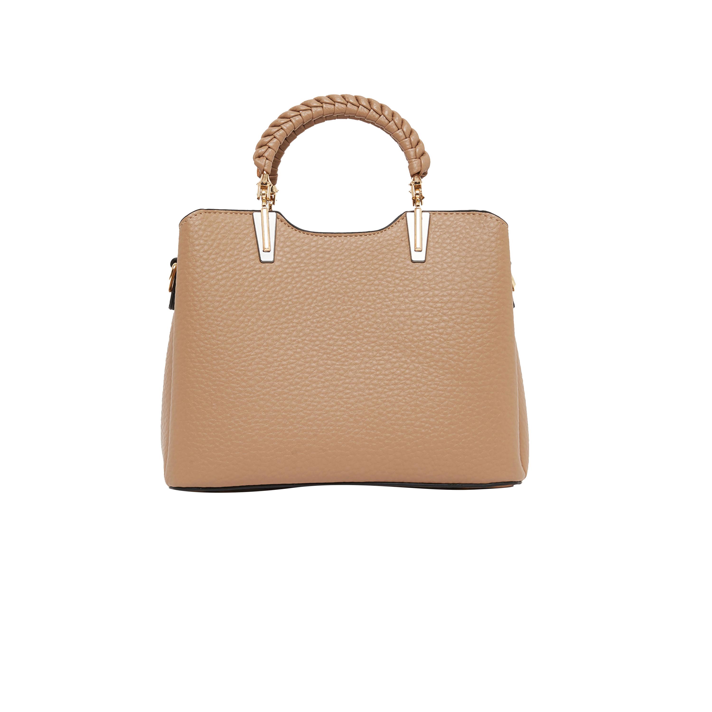 Styli Textured Pouch Drop Handbag with Top Handle-women-bagsandwallets-handbags-image-2