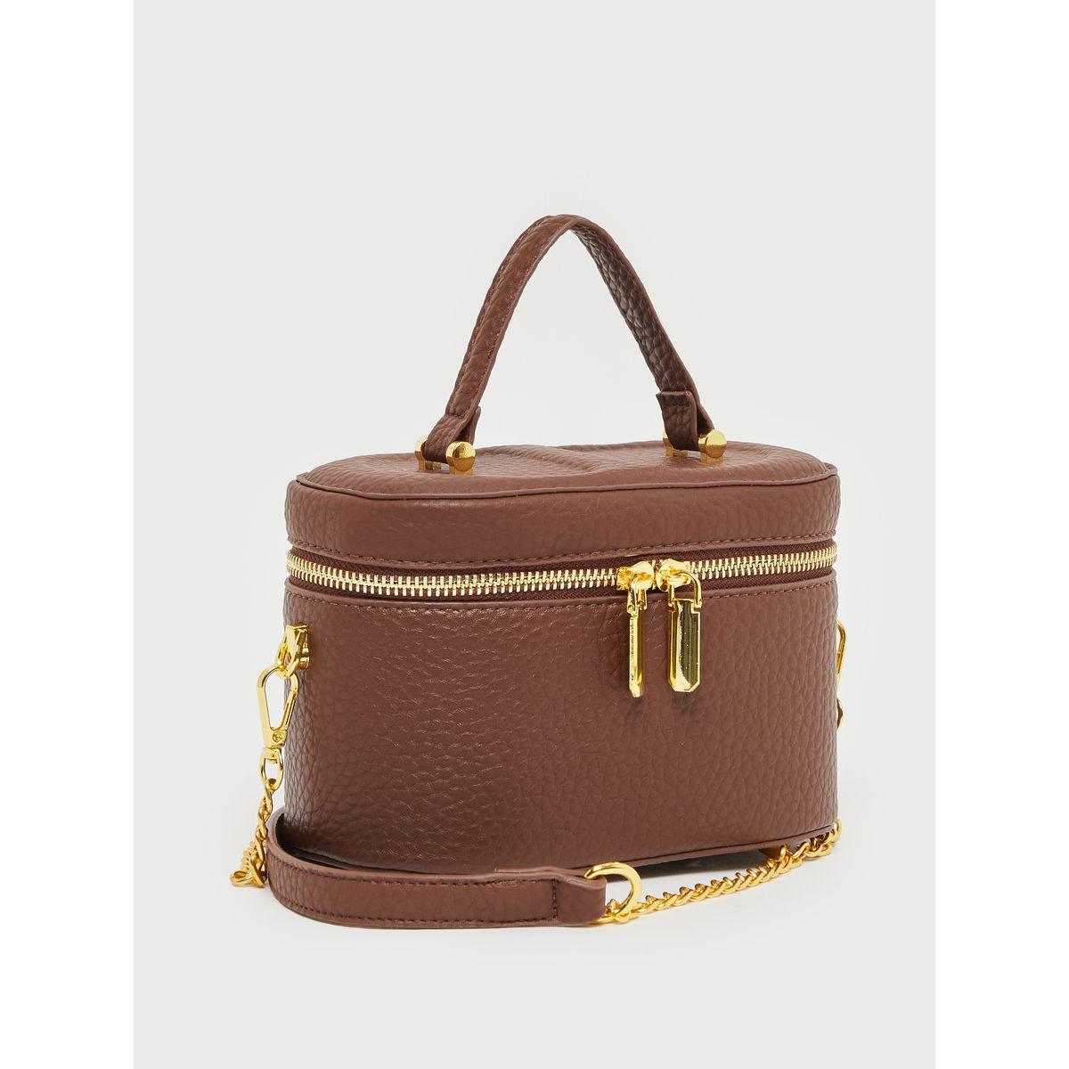 Styli Brown Baguette Crossbody Bag-women-bagsandwallets-handbags-image-1
