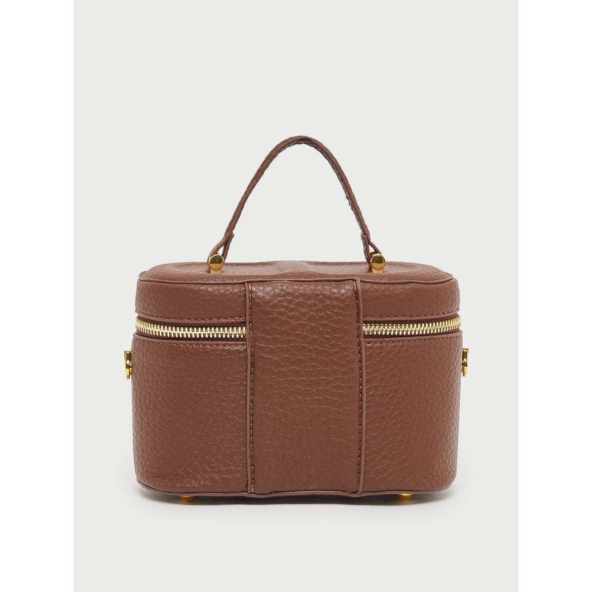 Styli Brown Baguette Crossbody Bag-women-bagsandwallets-handbags-image-2