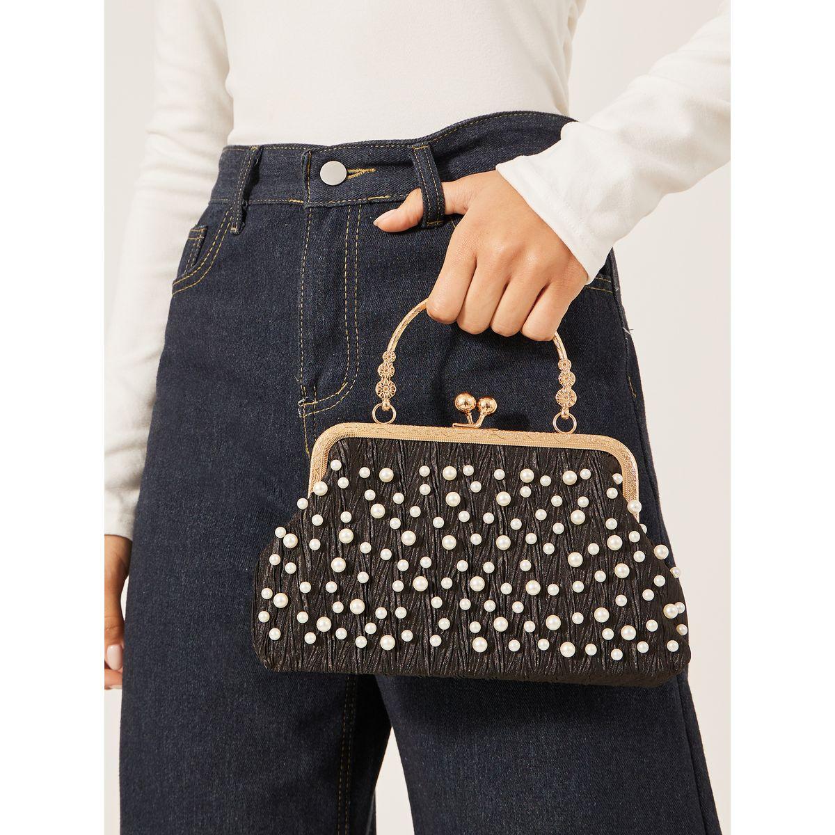 شنطة بلا يد منمقة بلؤلؤ صناعي-women-bagsandwallets-handbags-image-3
