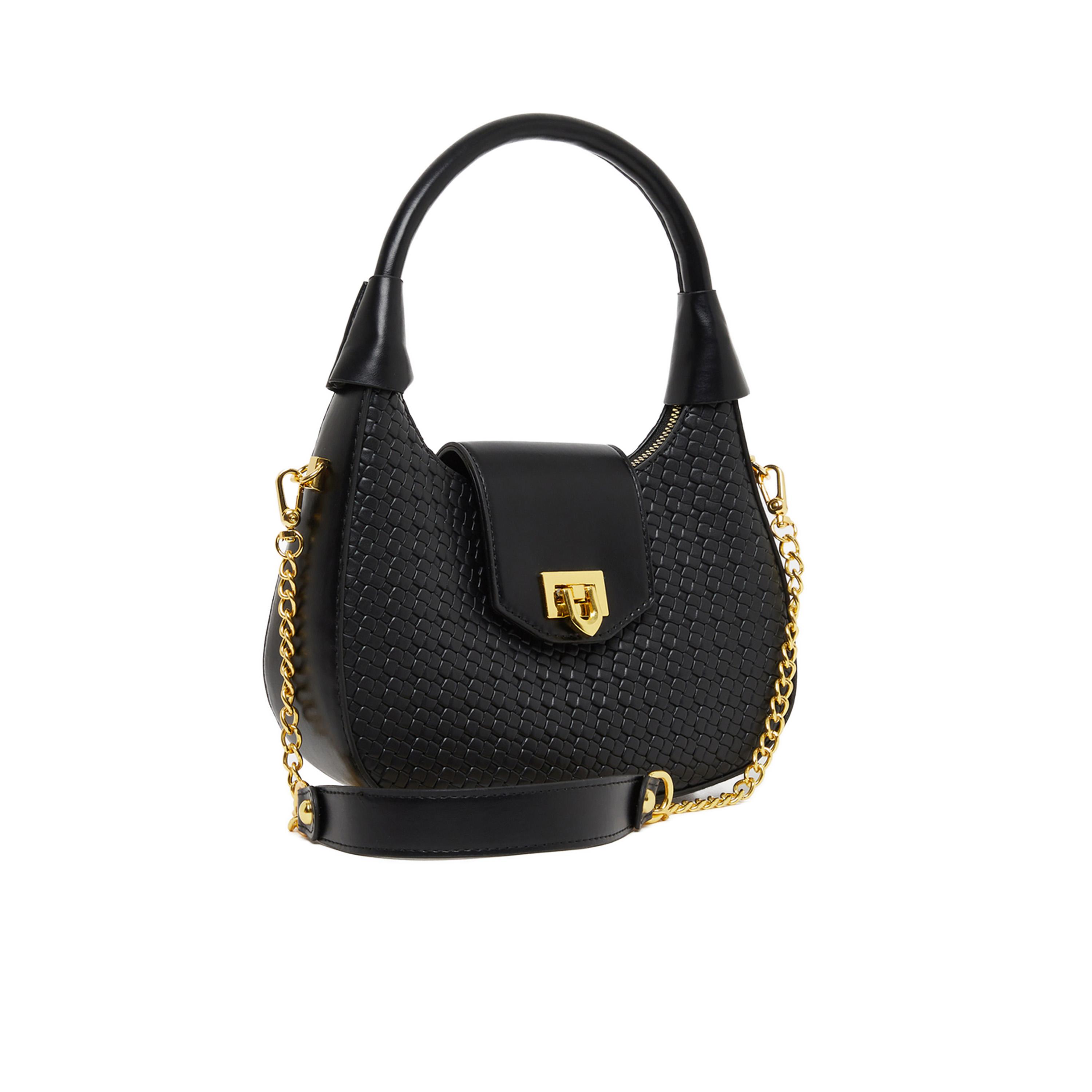 Styli Textured Handbags with Chain Strap-women-bagsandwallets-handbags-image-1