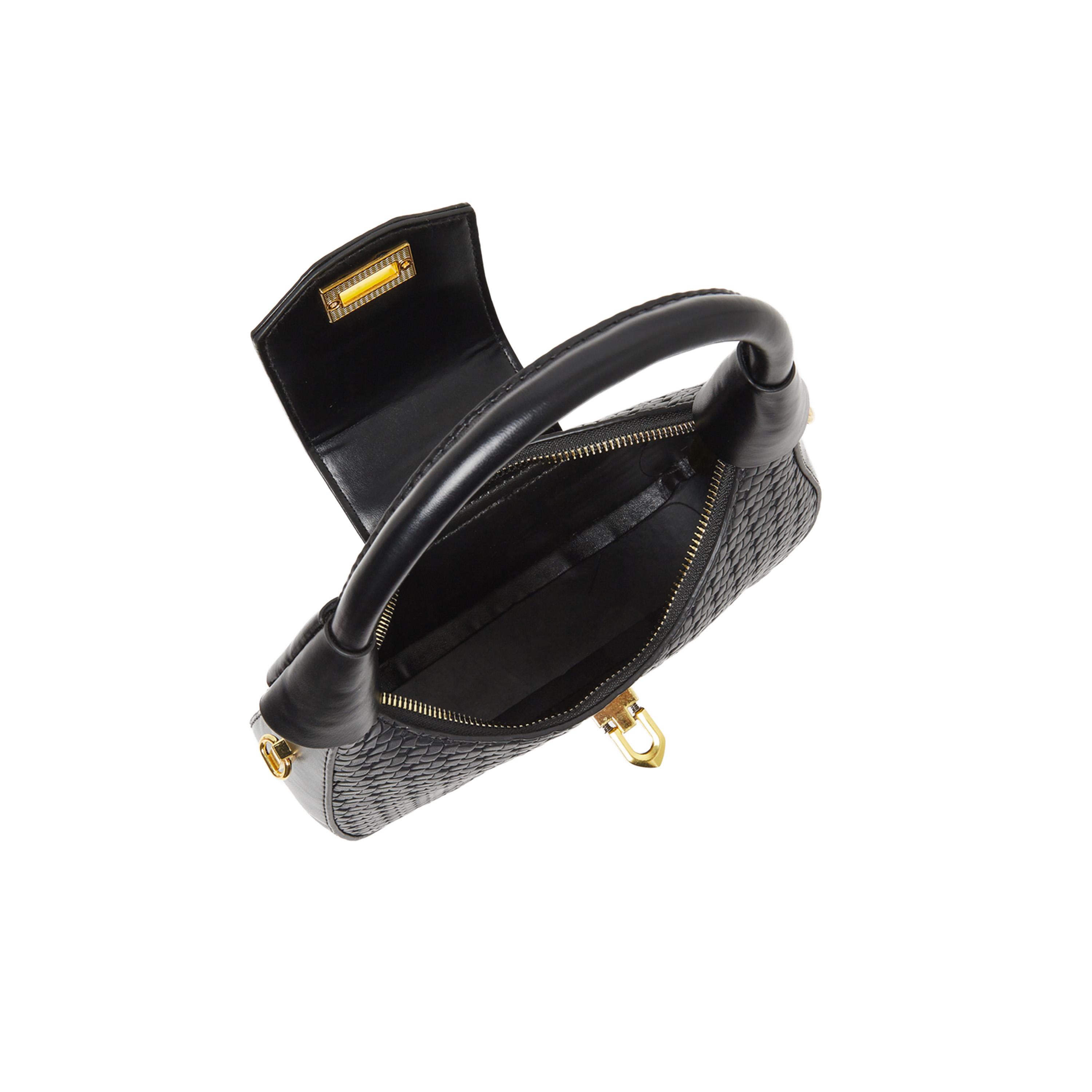 Styli Textured Handbags with Chain Strap-women-bagsandwallets-handbags-image-4