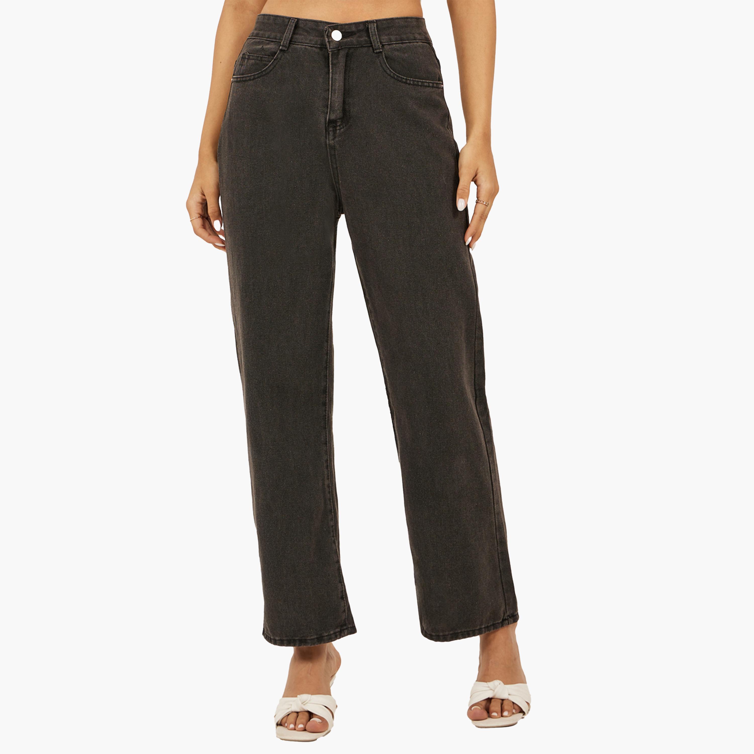 Styli Mid Rise Light Wash Straight Leg Jeans-women-clothing-bottoms-jeans-image-1