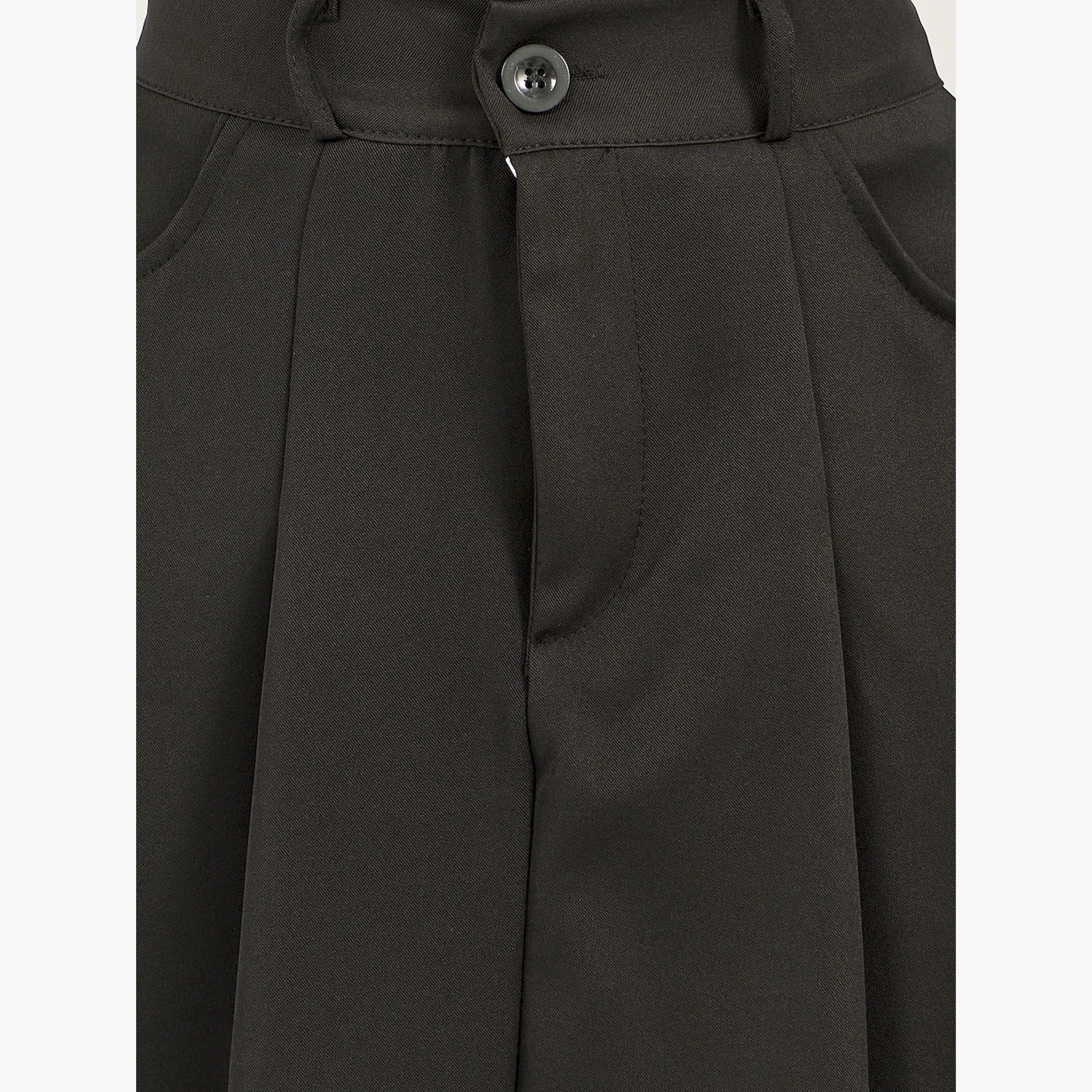 Styli Pleated Mid Rise A-Line Skirt-women-clothing-bottoms-skirts-image-3