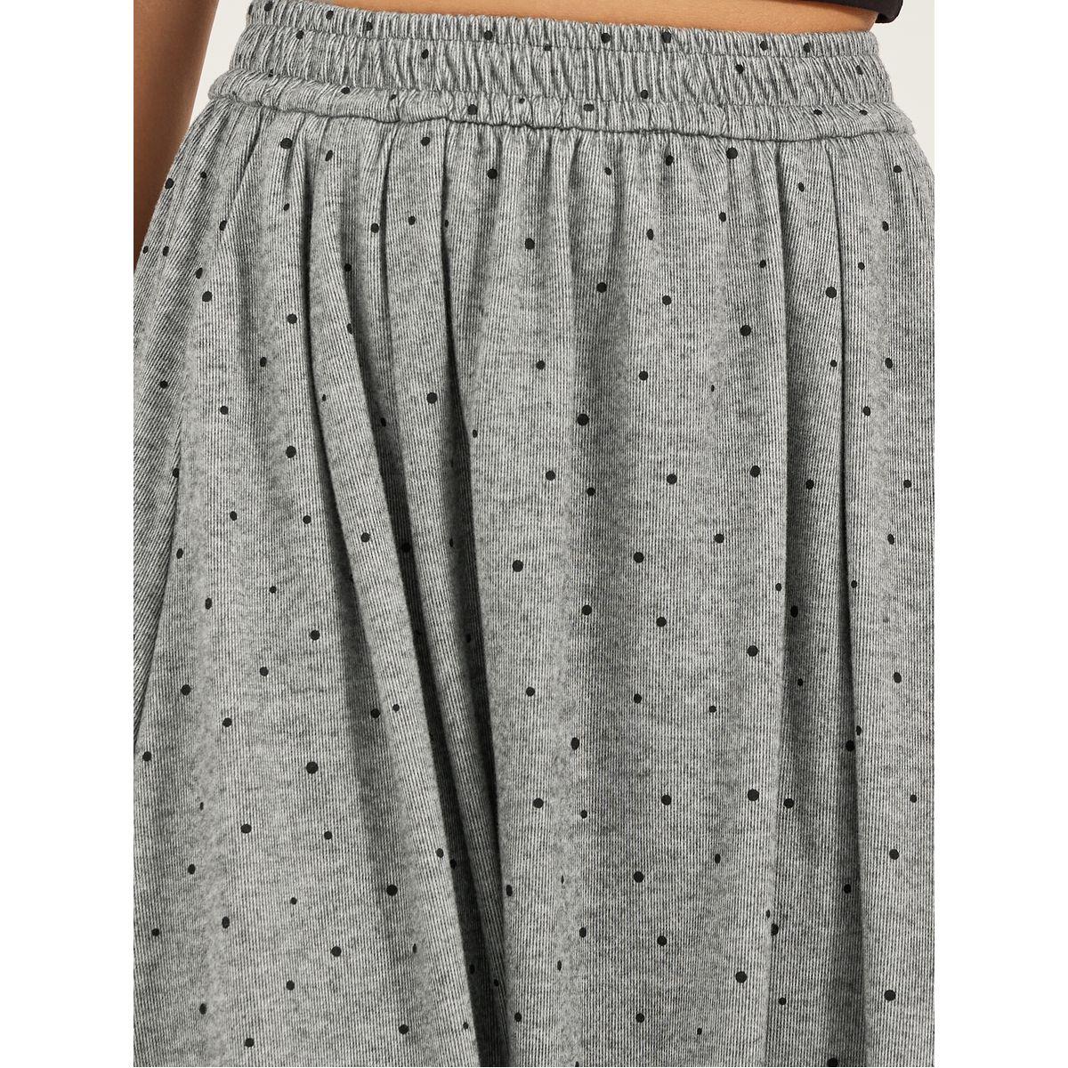 تنورة ميدي بكسرات وحافة واسعة-women-clothing-bottoms-skirts-image-3