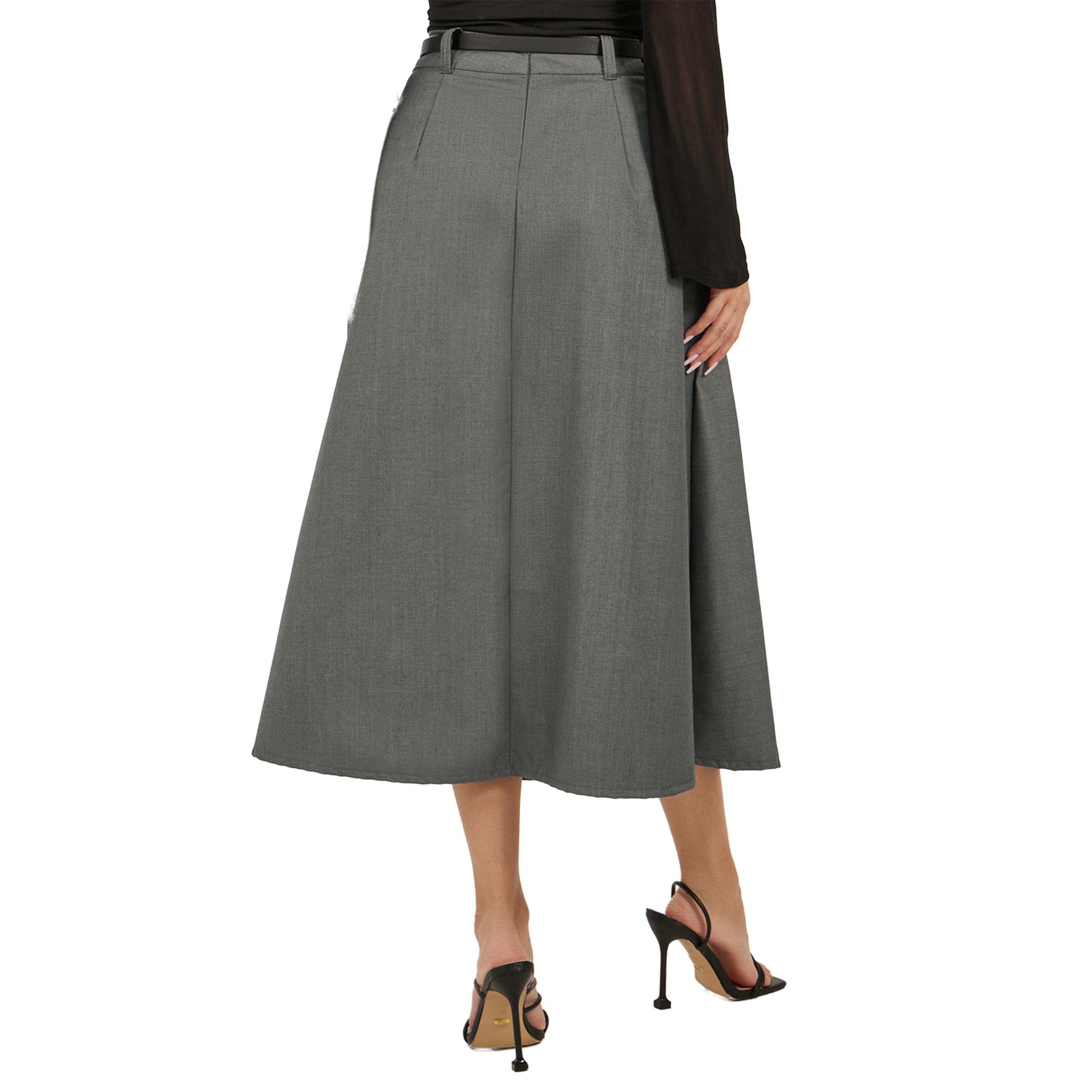 Styli Pleated A-Line Midi Skirt-women-clothing-bottoms-skirts-image-4