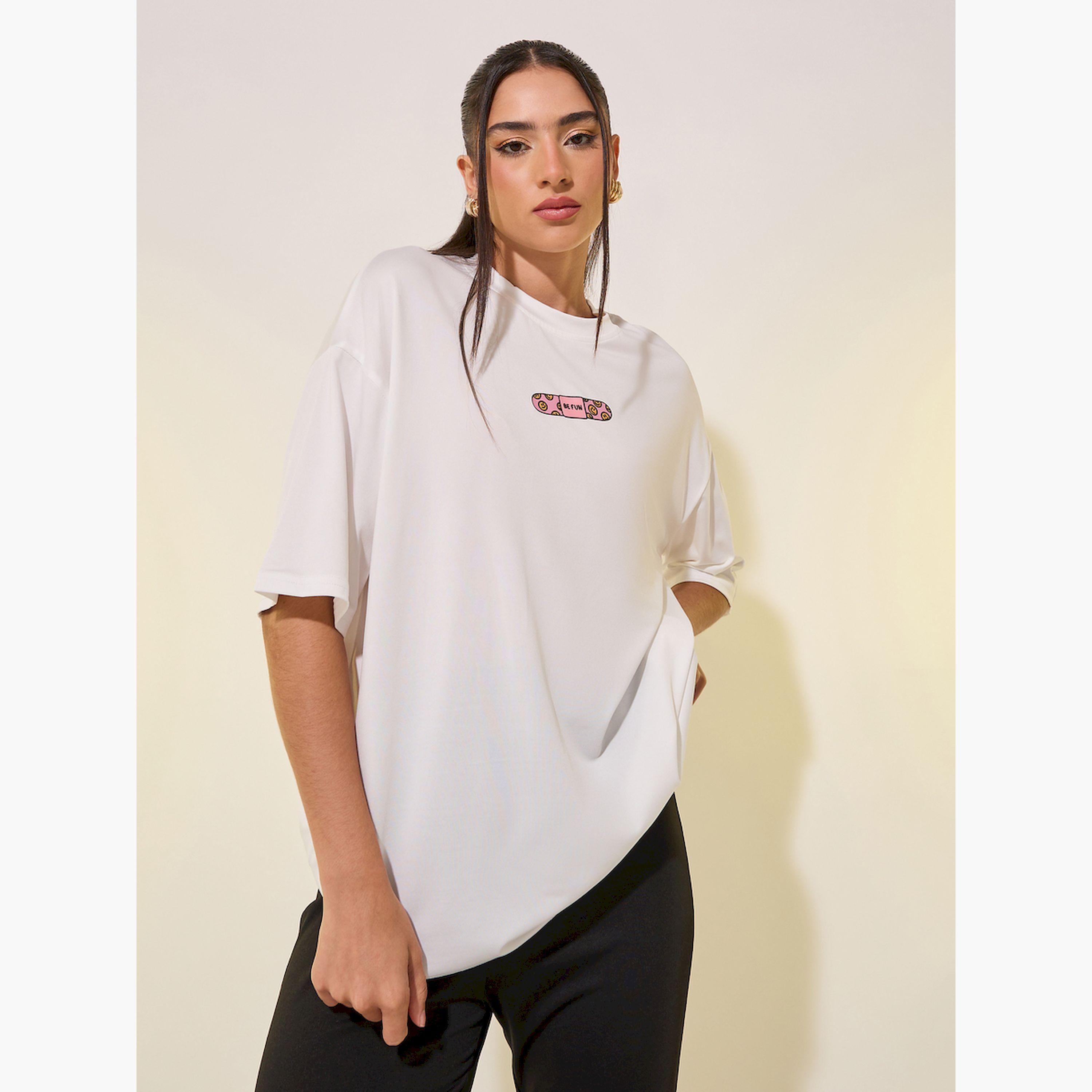 طقم منسق من ليقنز مع تيشيرت بأكمام قصيرة-women-clothing-coordsets-image-2