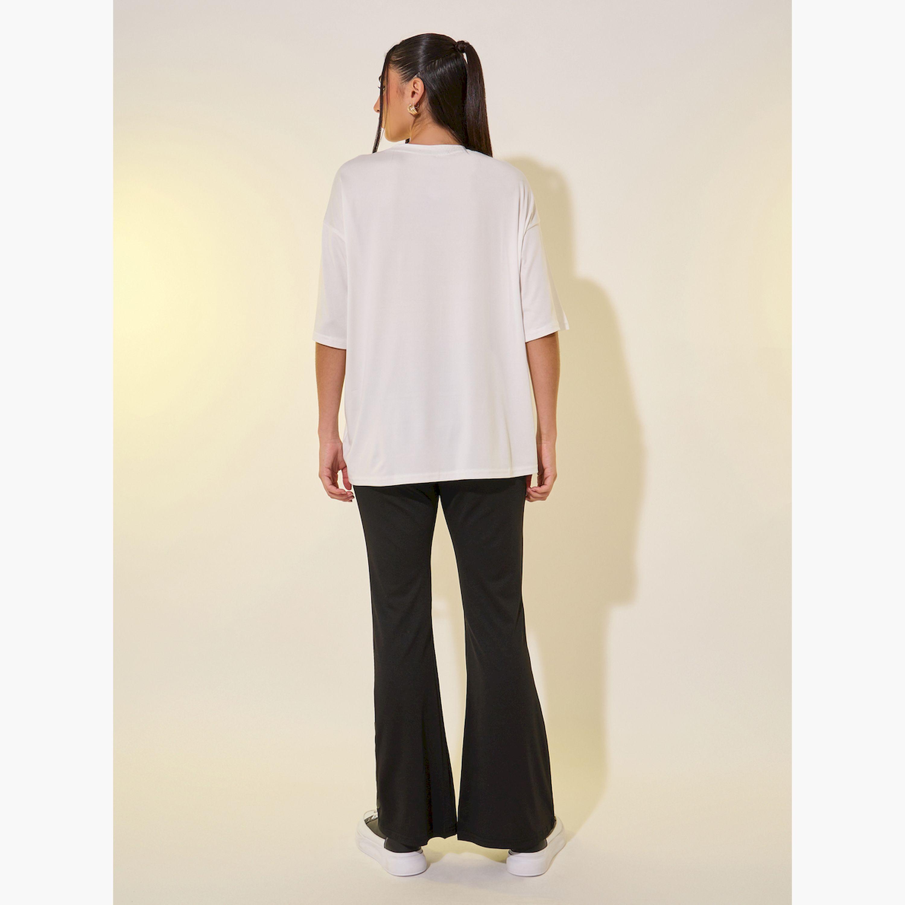 طقم منسق من ليقنز مع تيشيرت بأكمام قصيرة-women-clothing-coordsets-image-6