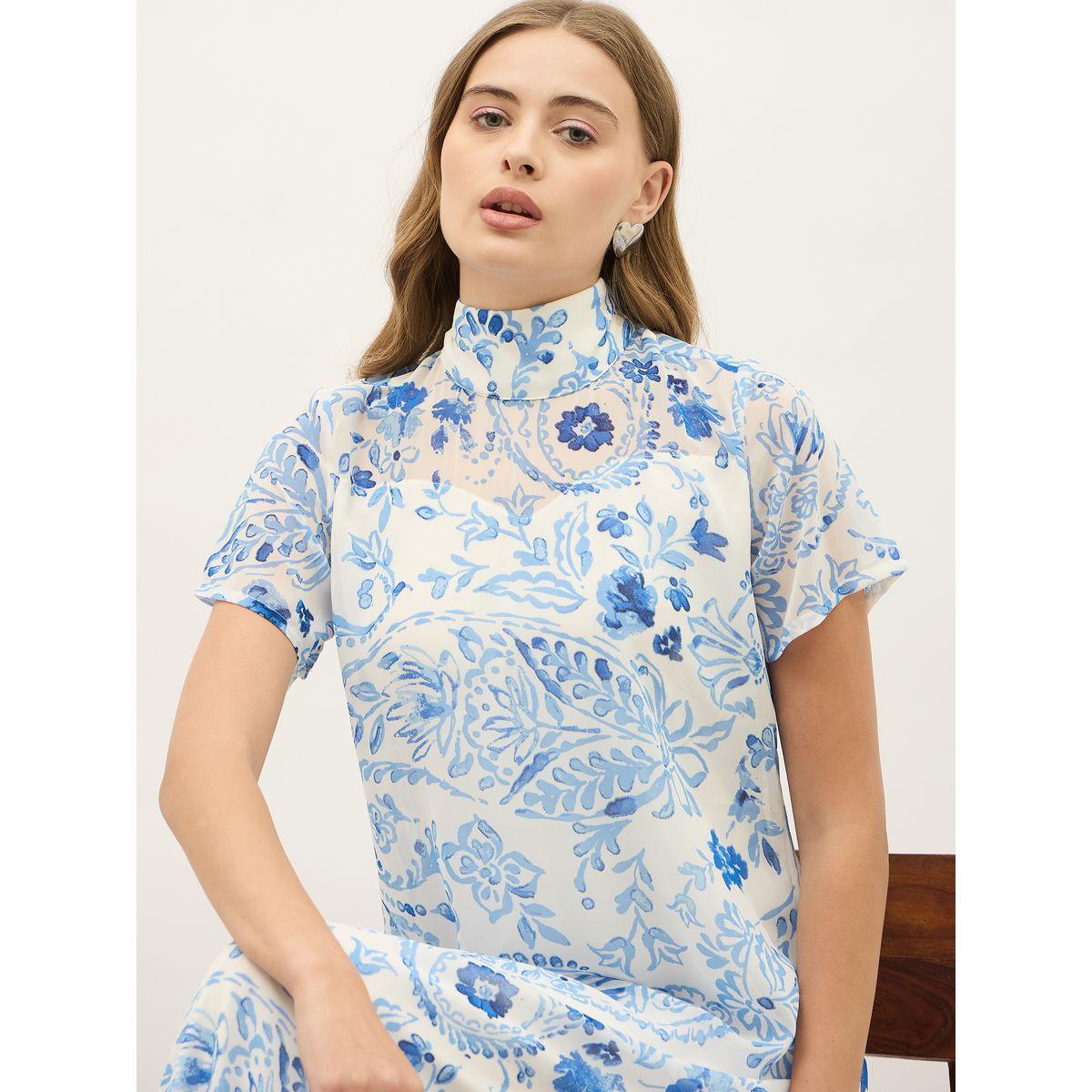 Styli All-Over Print High Neck A-Line Maxi Dress-women-clothing-dresses-image-4